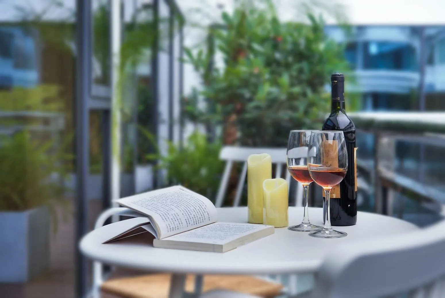 Balcony/Terrace in Sky Garden Inn