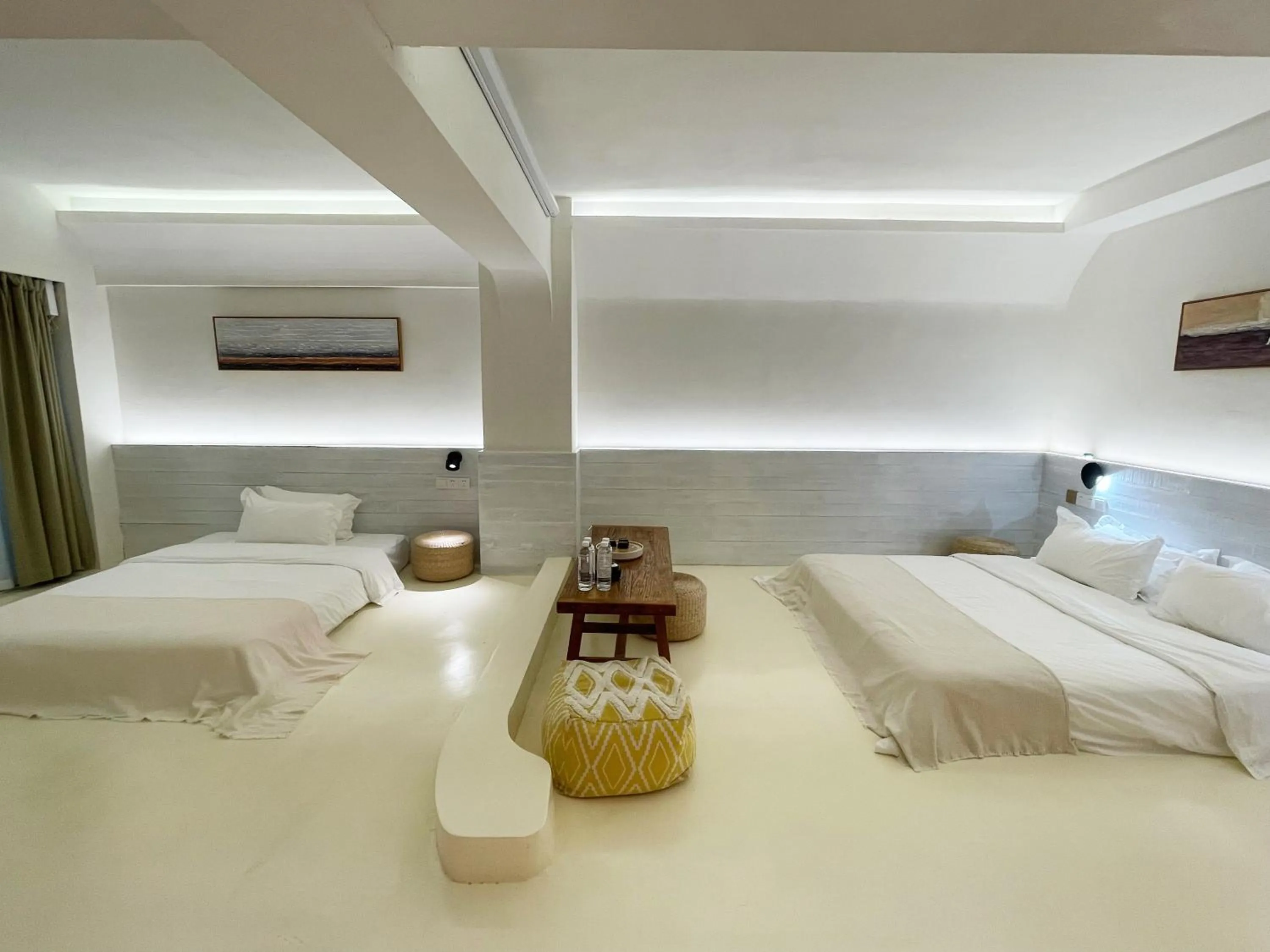 Bed in Sky Garden Inn