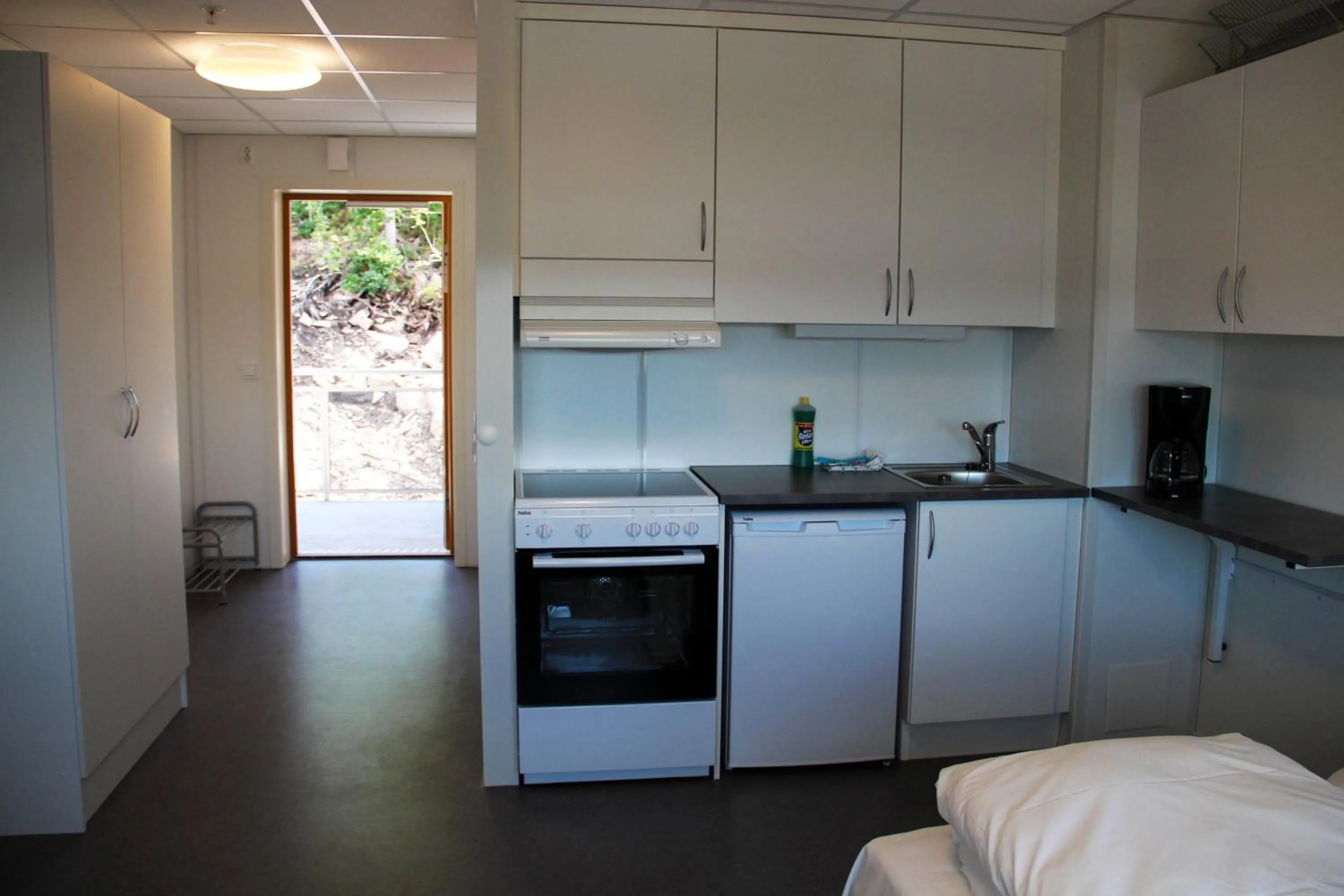 Kitchen or kitchenette in Ansgar Summerhotel