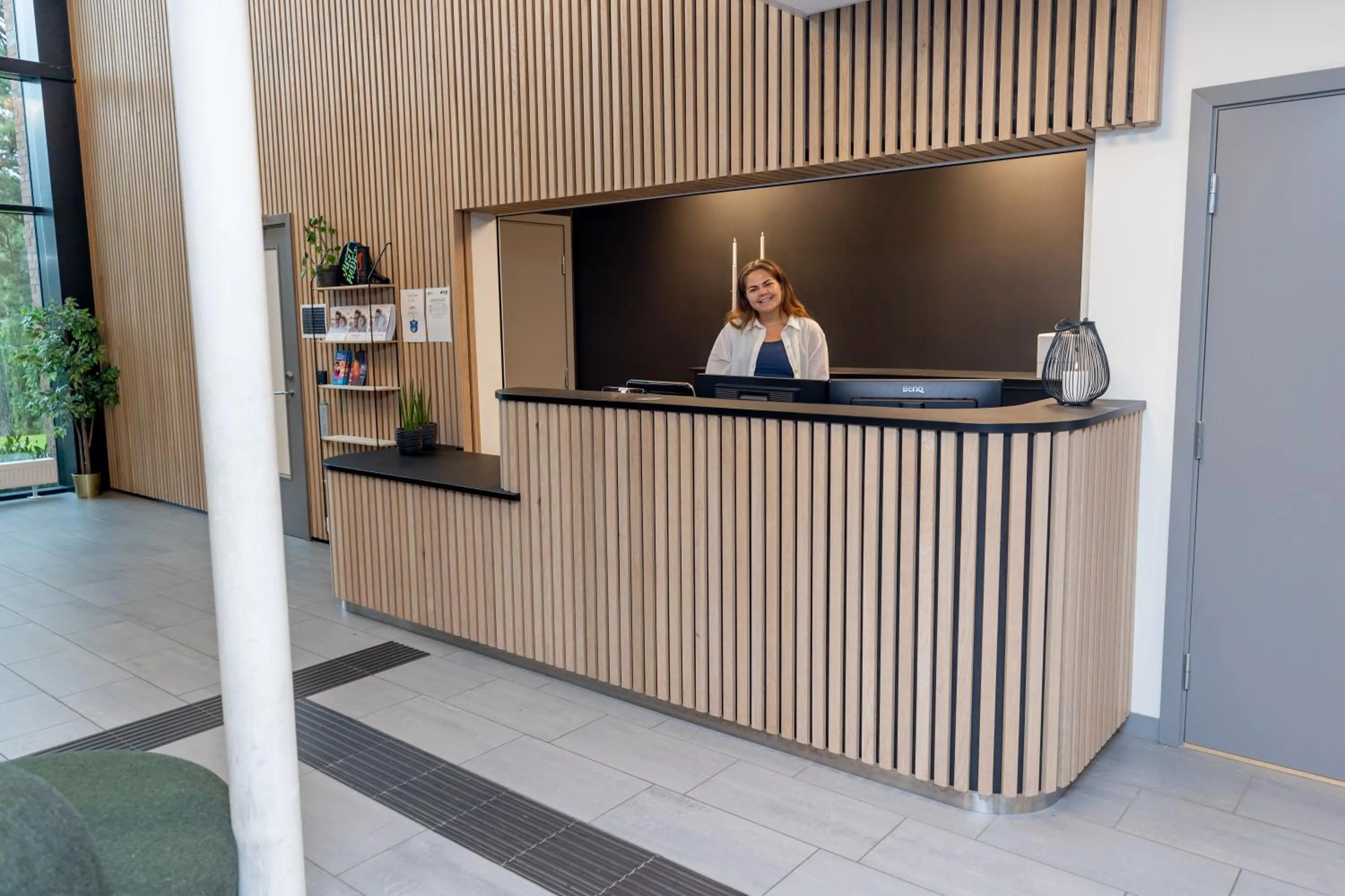 Lobby or reception in Ansgar Summerhotel