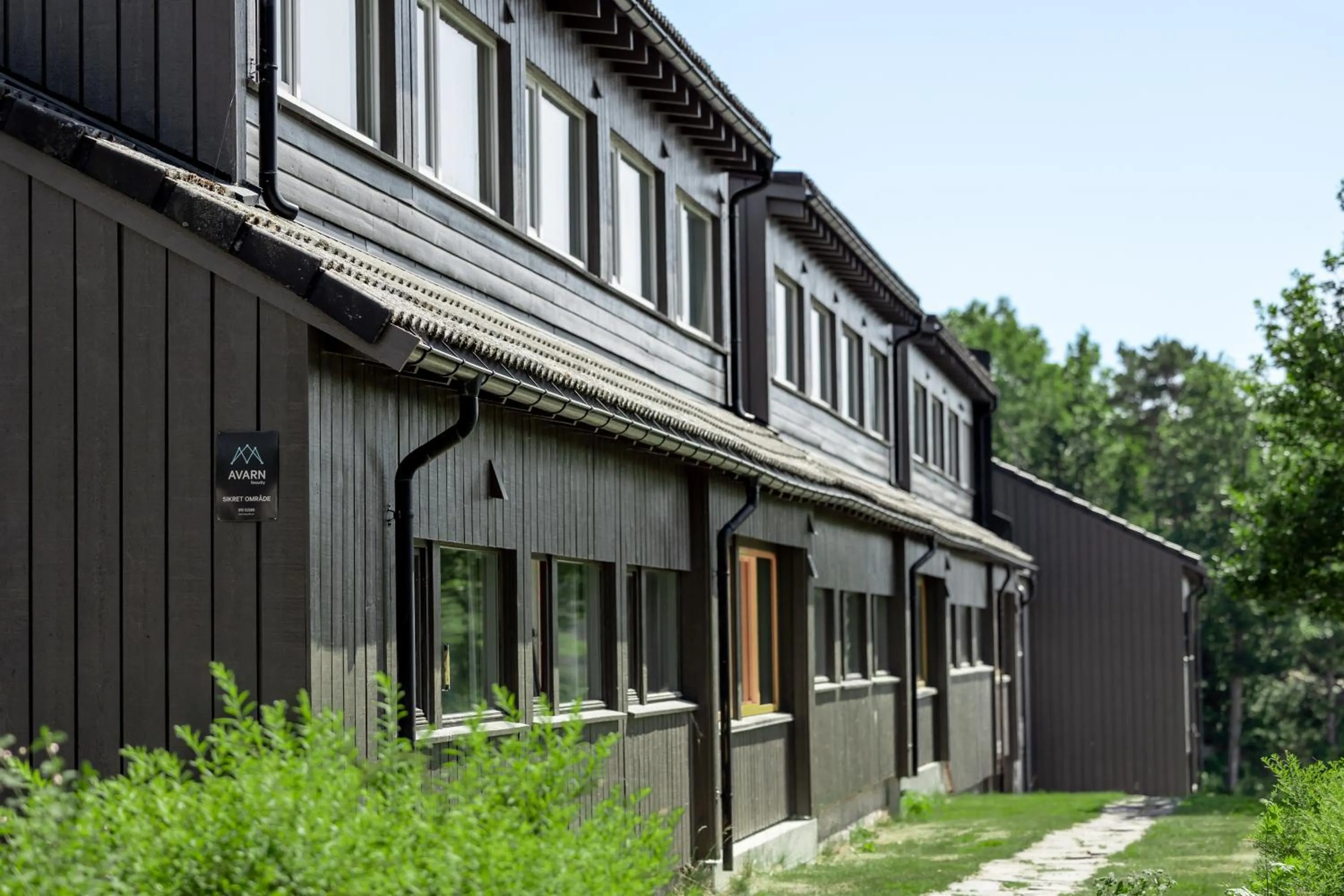 Facade/entrance in Ansgar Summerhotel