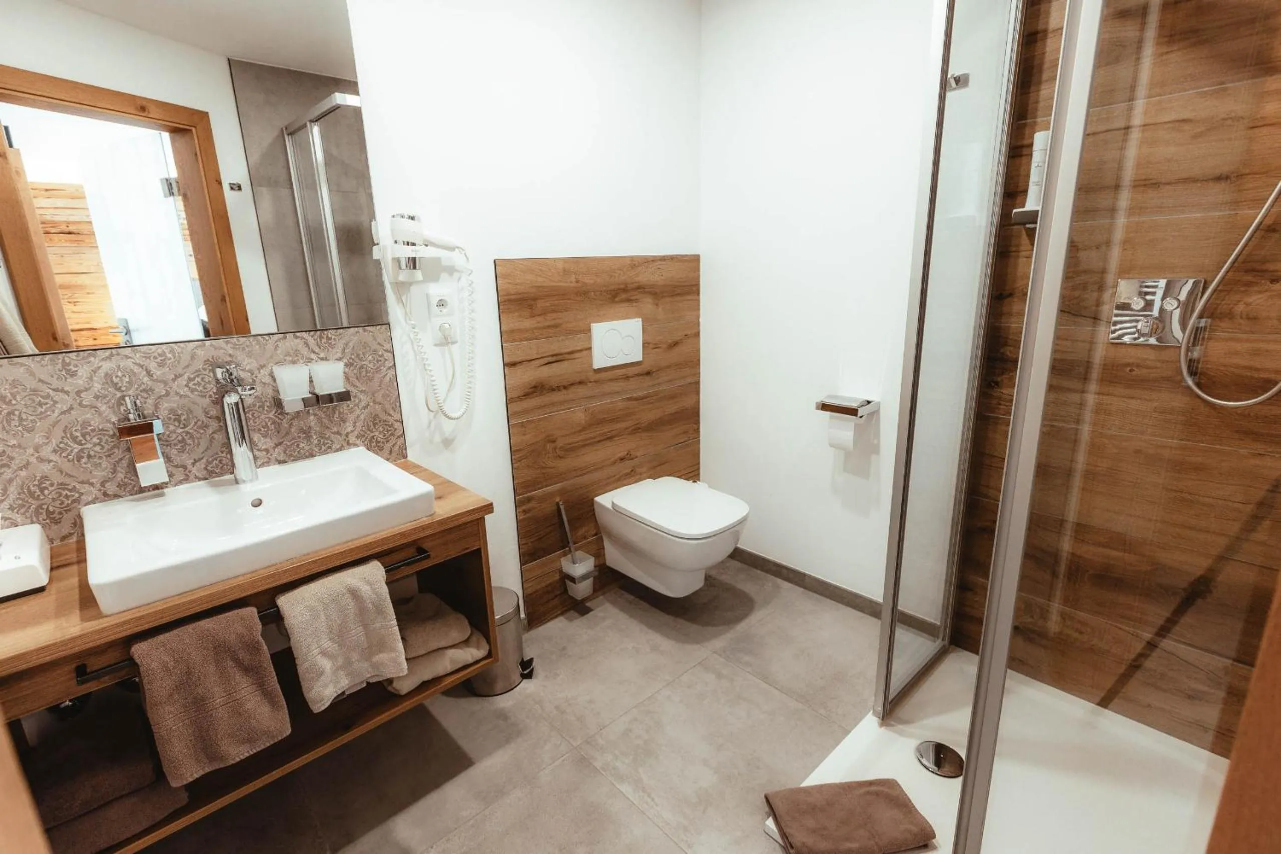 Bathroom in Hotel Gasthof Walcher