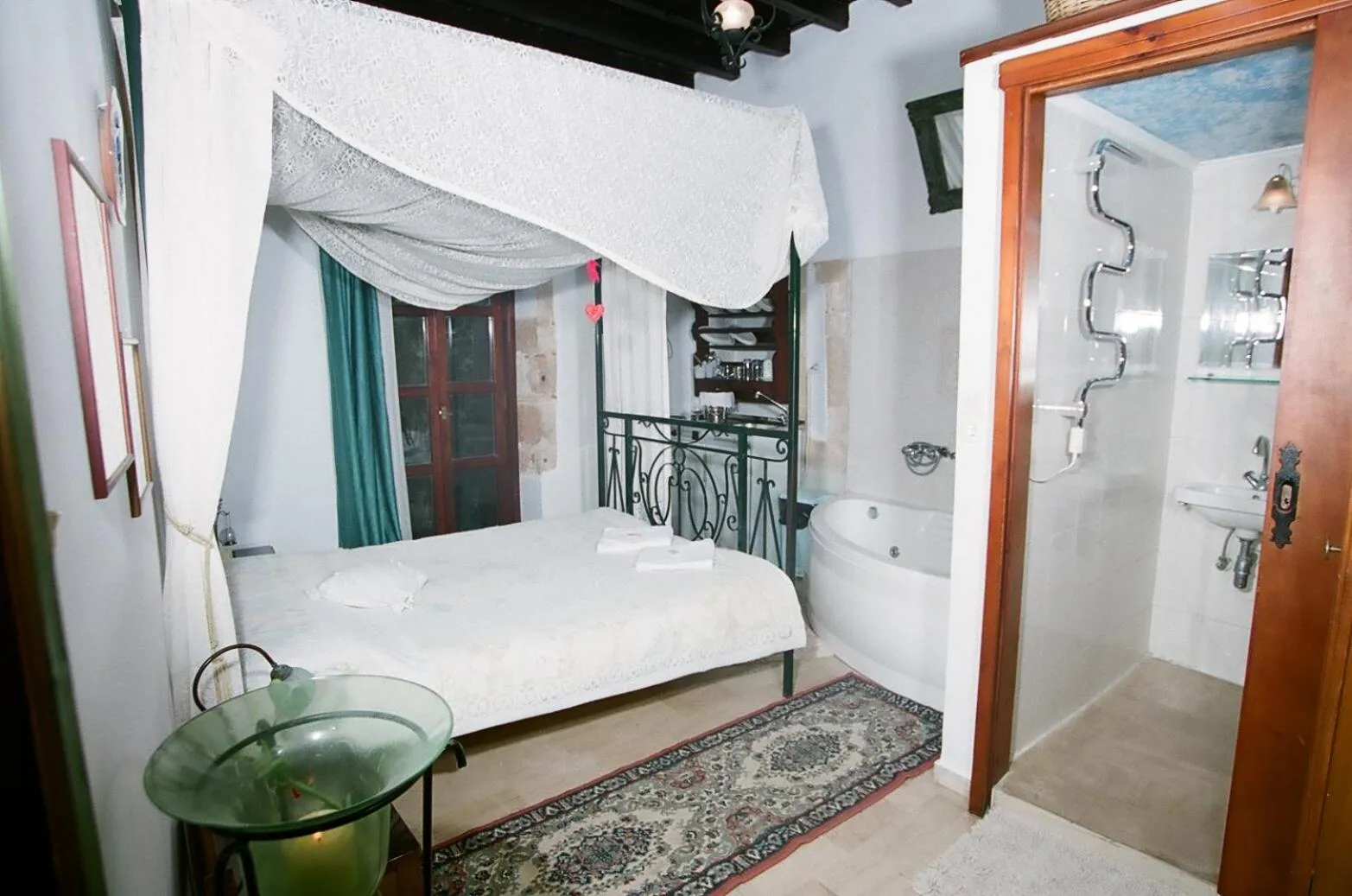 Bed in Ifigenia Rooms