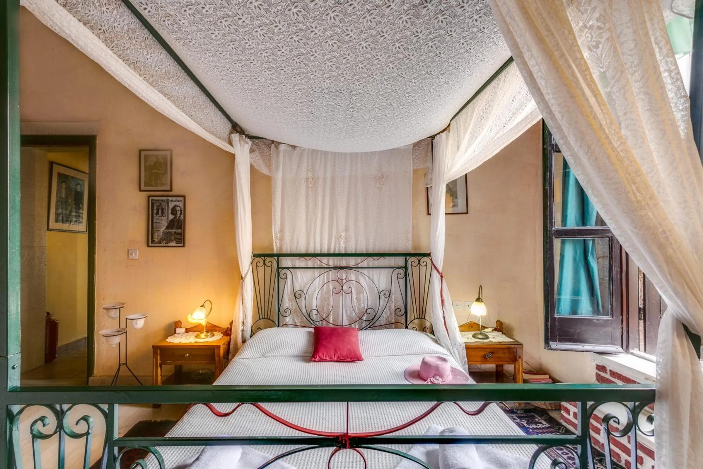 Bed in Ifigenia Rooms