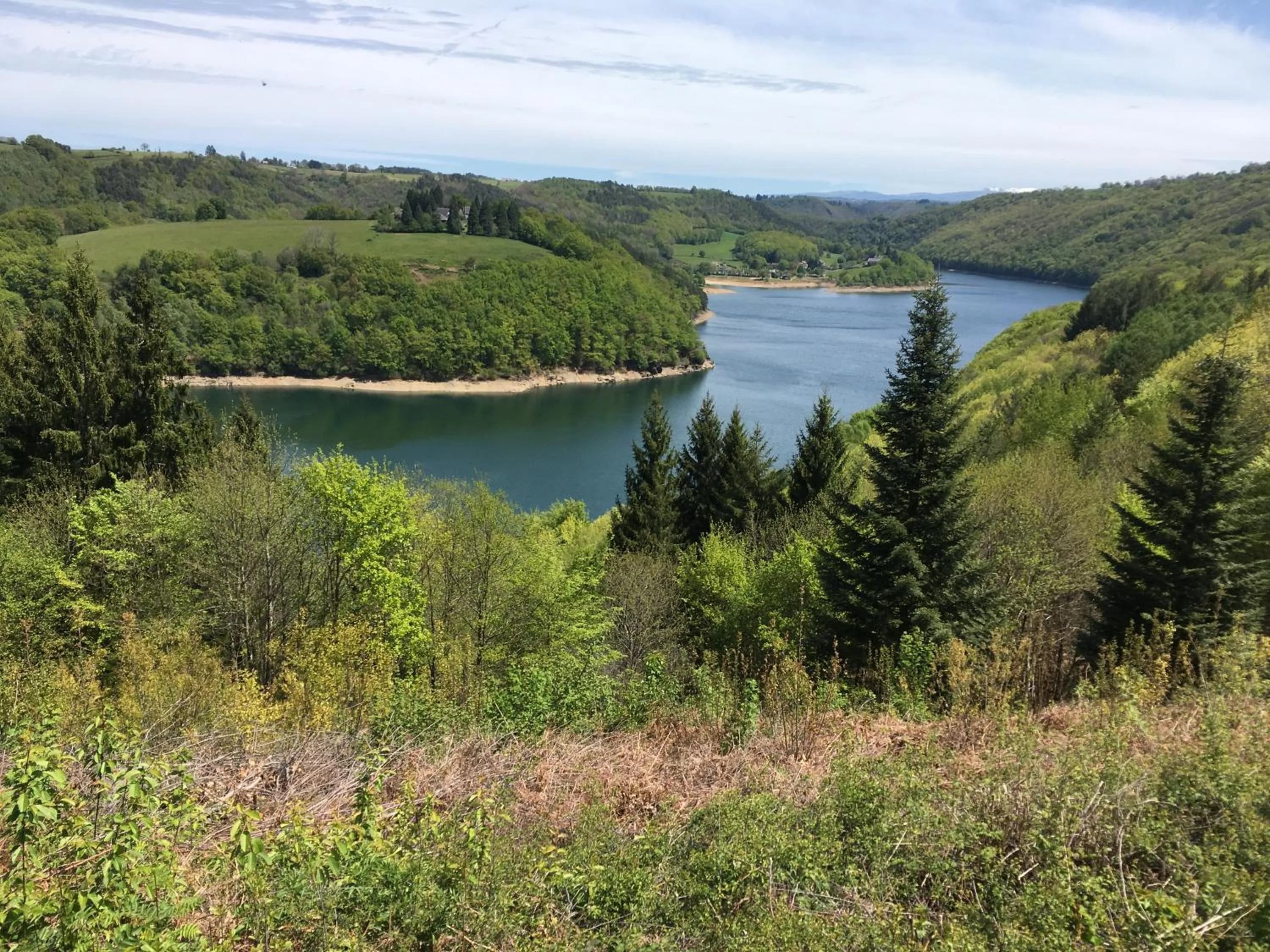 Natural landscape in B&B Chateau le Bois