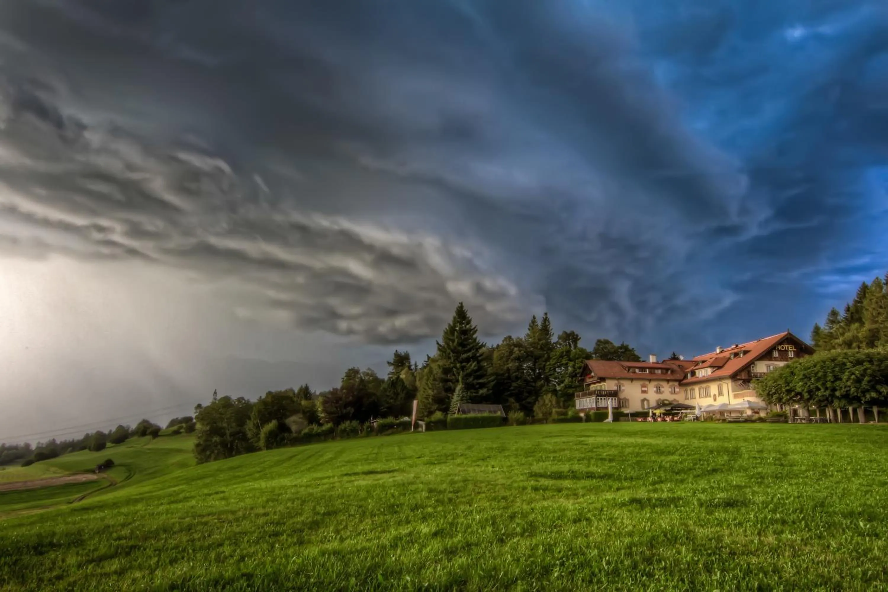 Garden in Hotel Restaurant Grünwalderhof