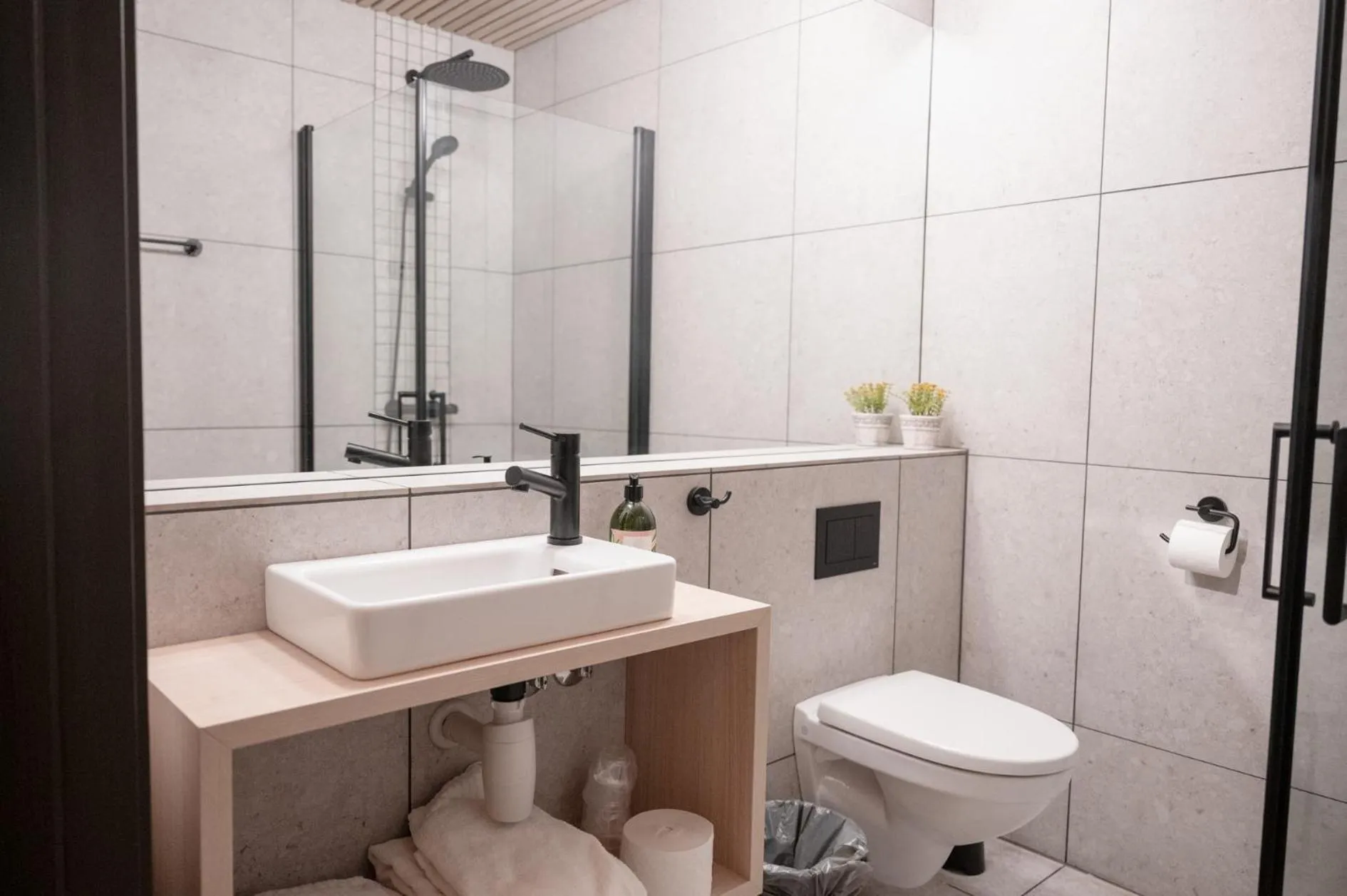 Shower in Trolltun Hotel & Hytter