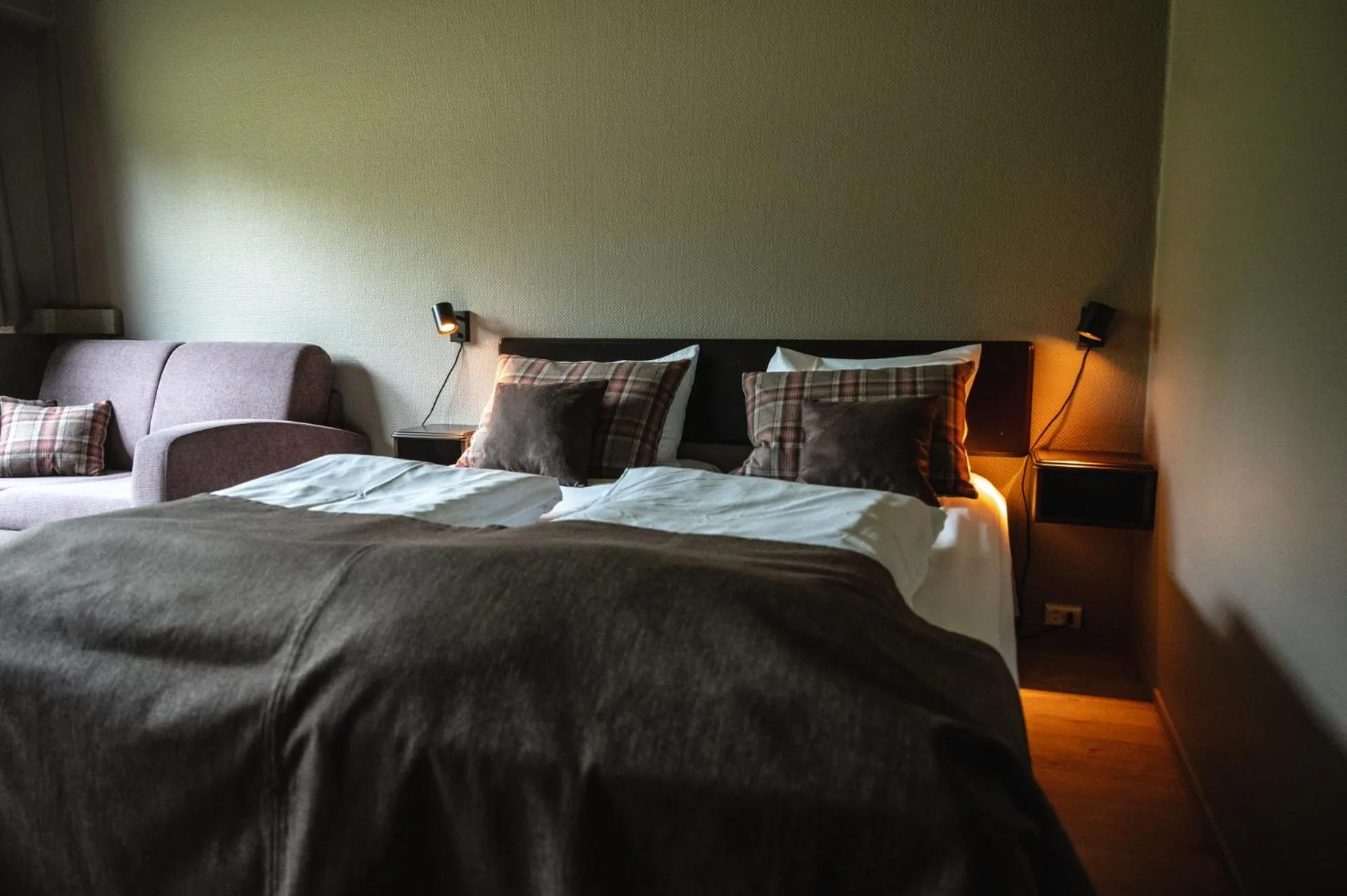 Bed in Trolltun Hotel & Hytter