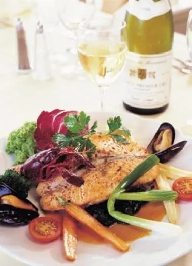 Food in Hotel Fjordkroen