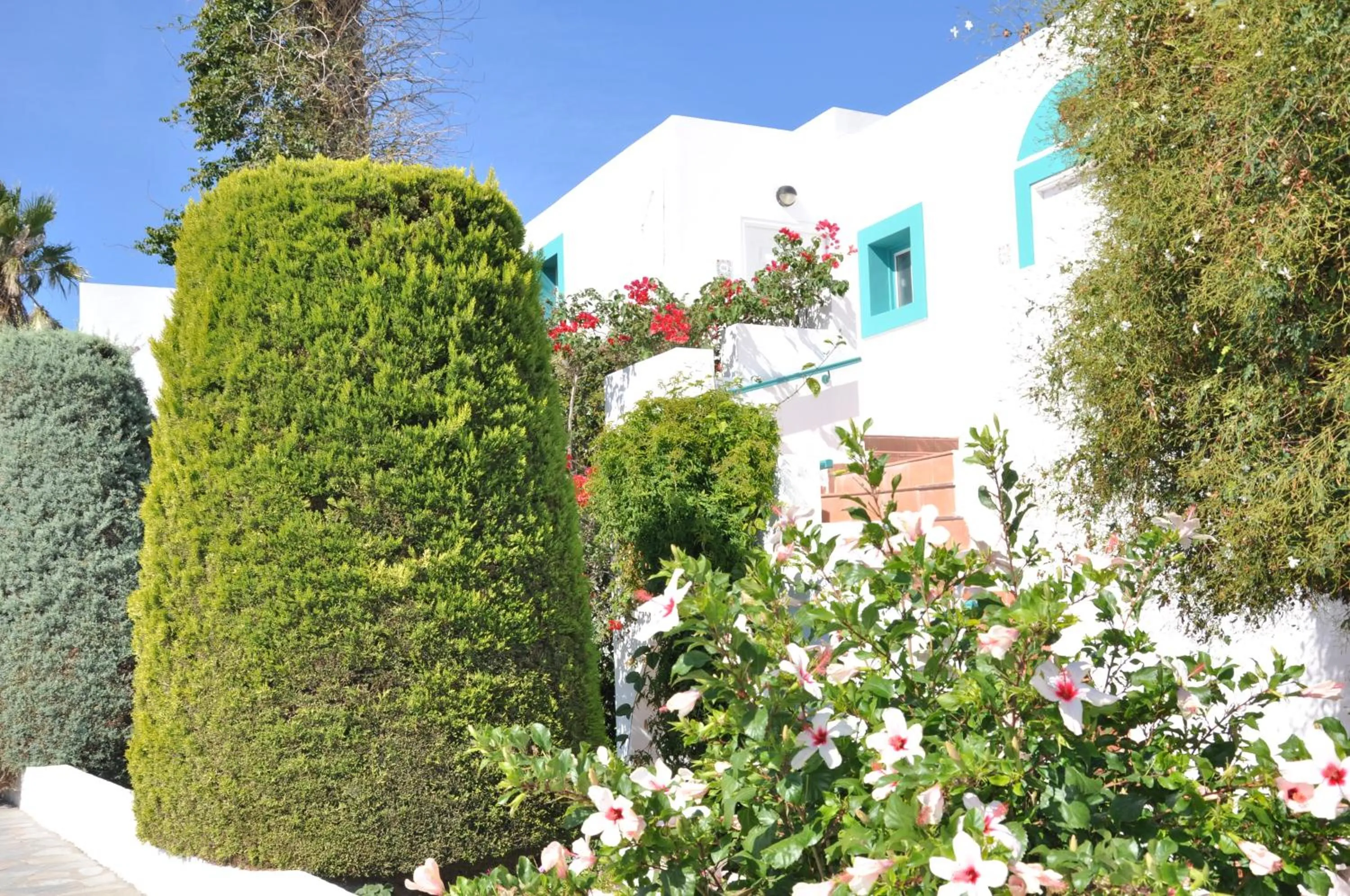 Facade/entrance in Mastichari Bay Hotel