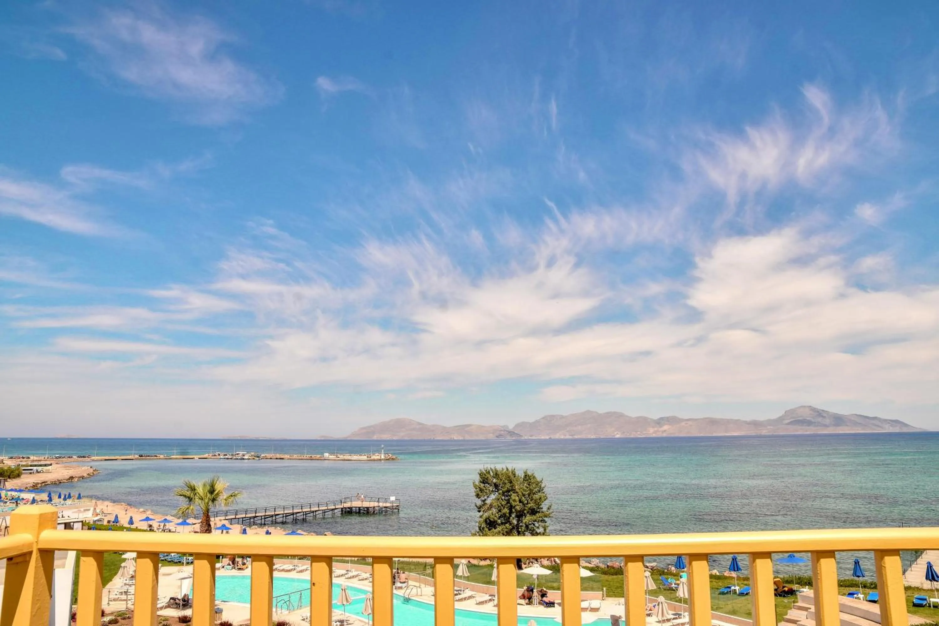 Balcony/Terrace in Mastichari Bay Hotel