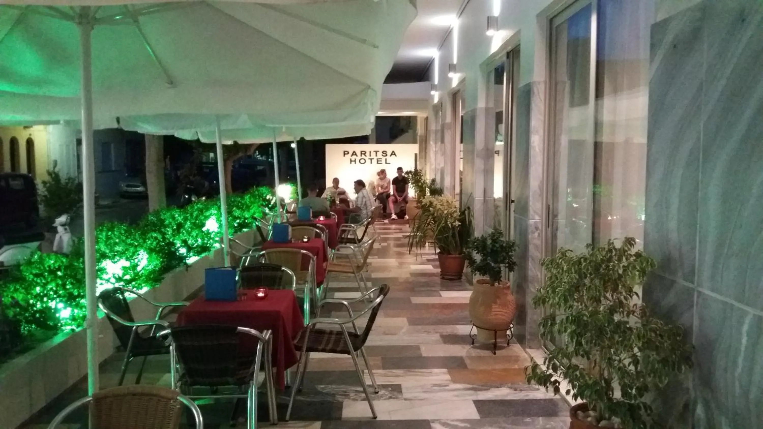 Balcony/Terrace in Paritsa Hotel