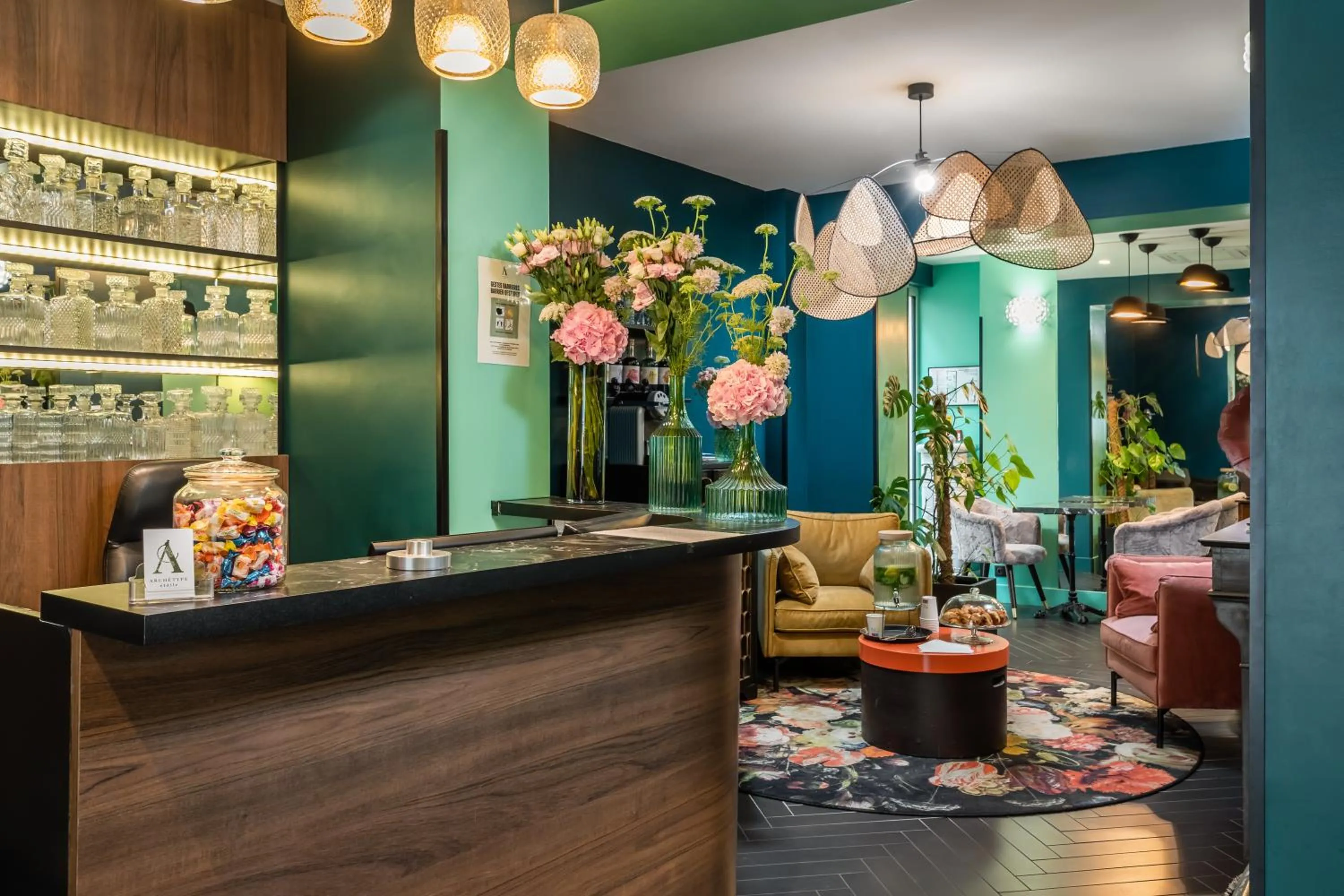Lobby or reception in Hotel Archetype Etoile