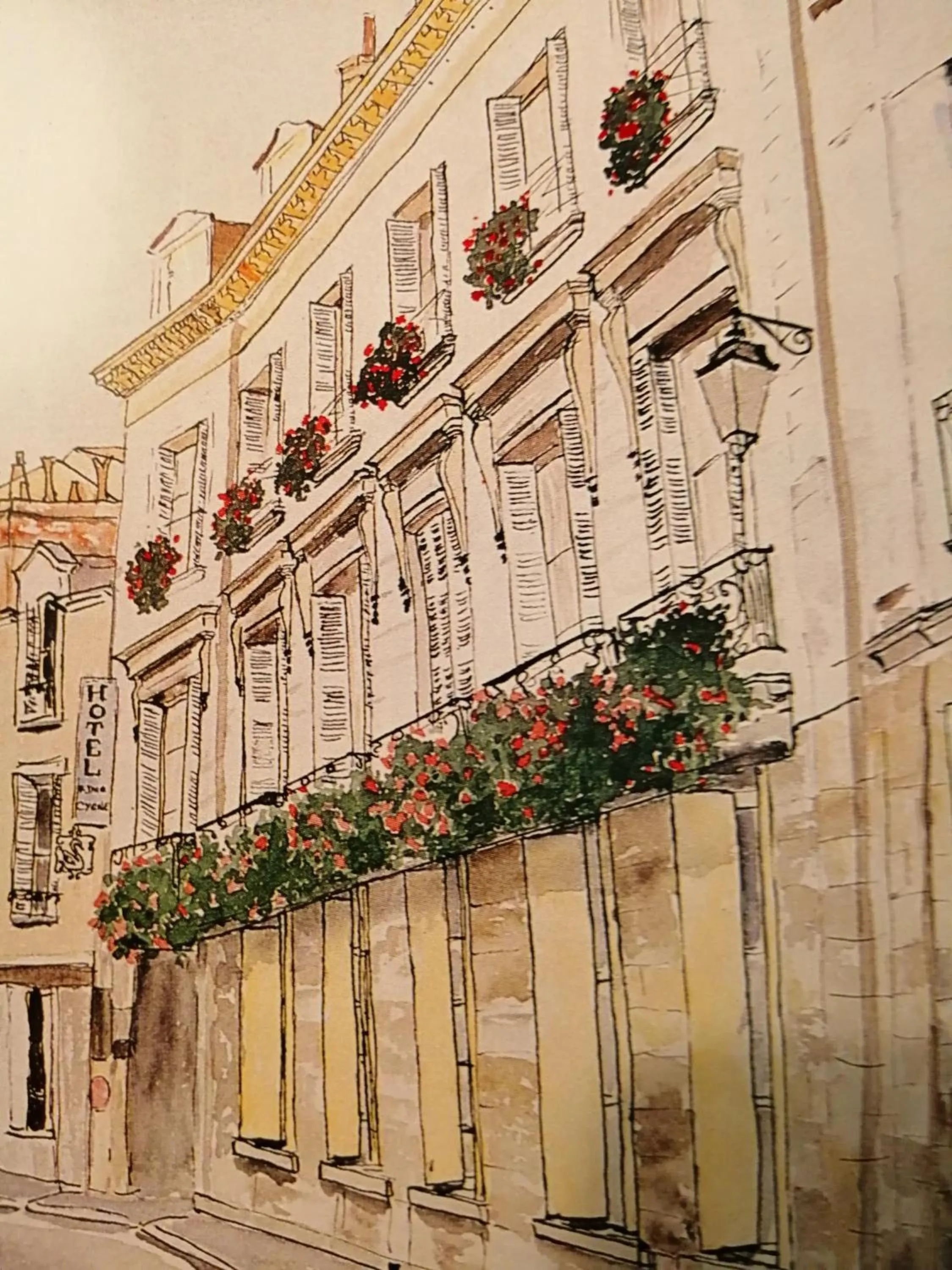 Facade/entrance in Hotel Du Cygne Tours