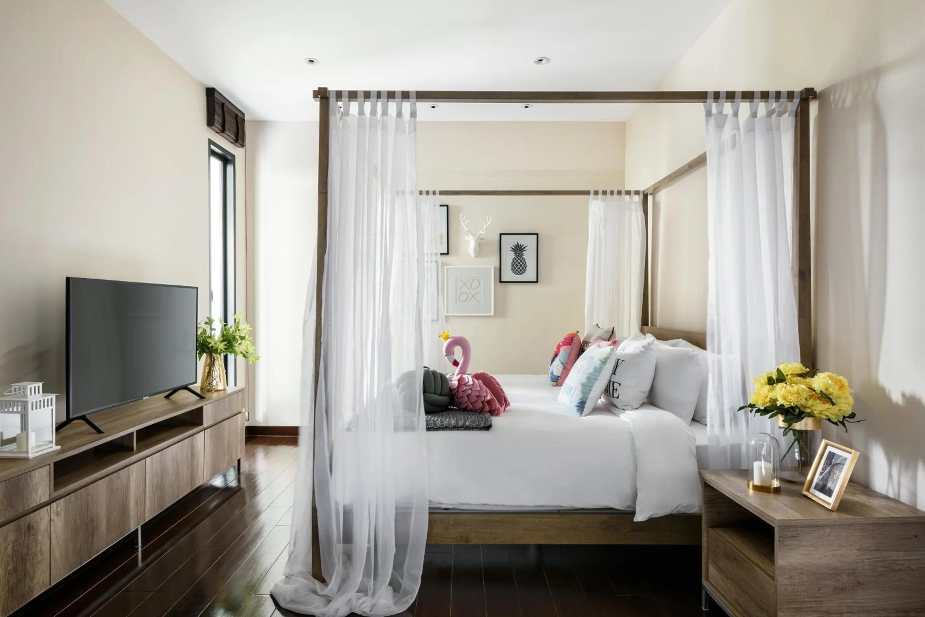 Bed in Itz Time Hua Hin Pool Villa