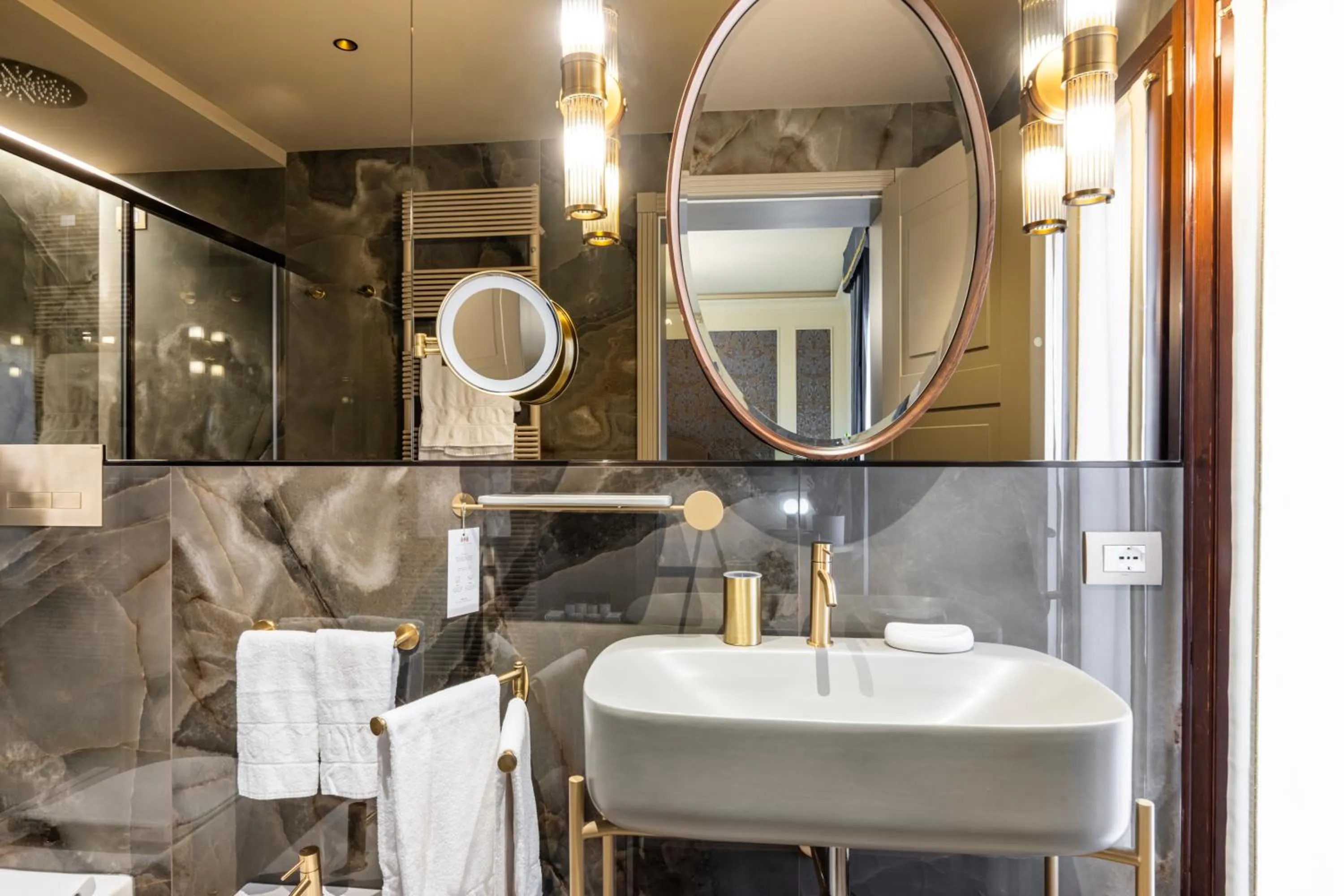 Bathroom in Hotel Palazzina Sardi