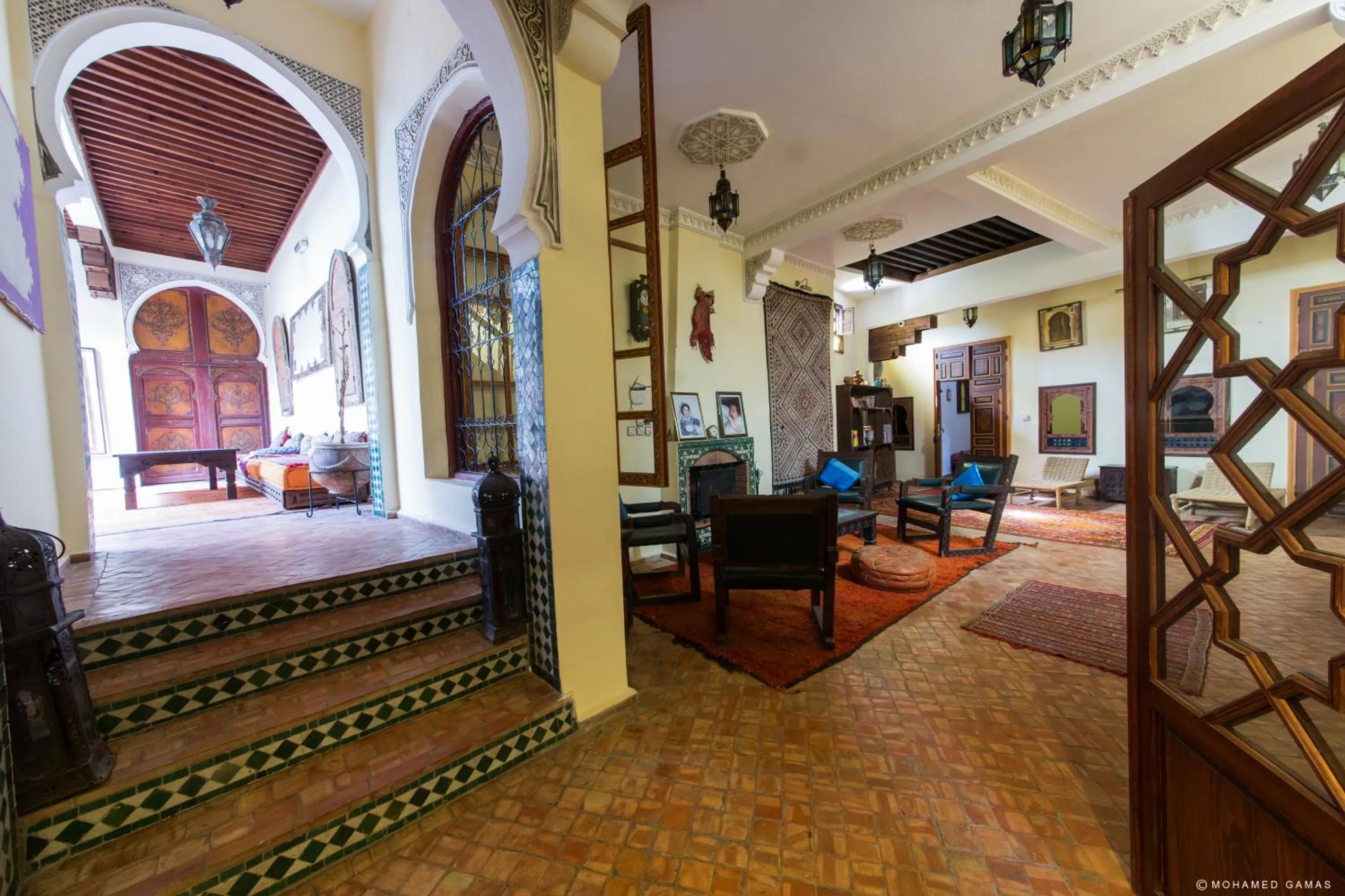 Lobby or reception in Ryad Bahia