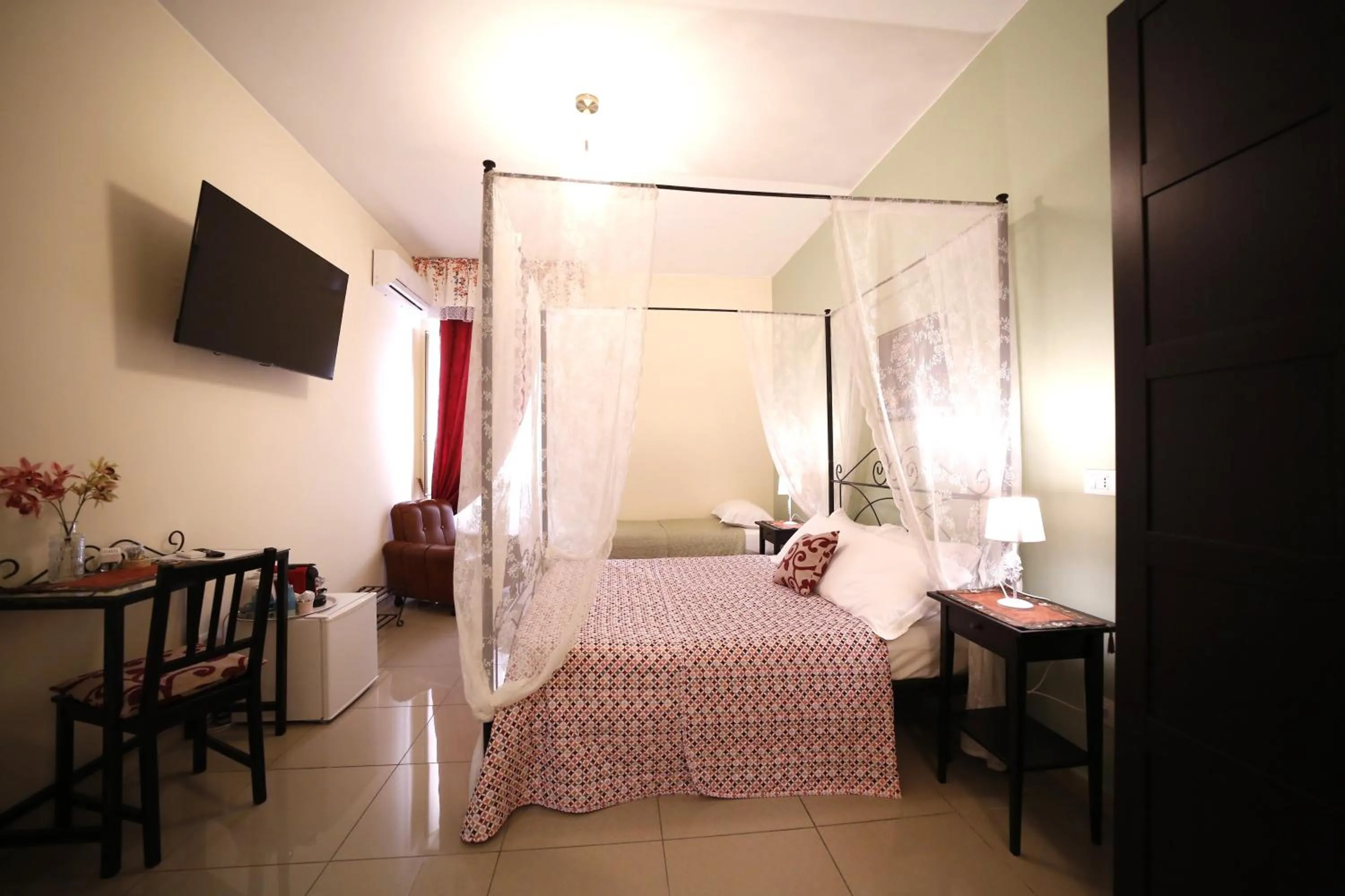 Bed in Al Quadrato D'Oro rooms