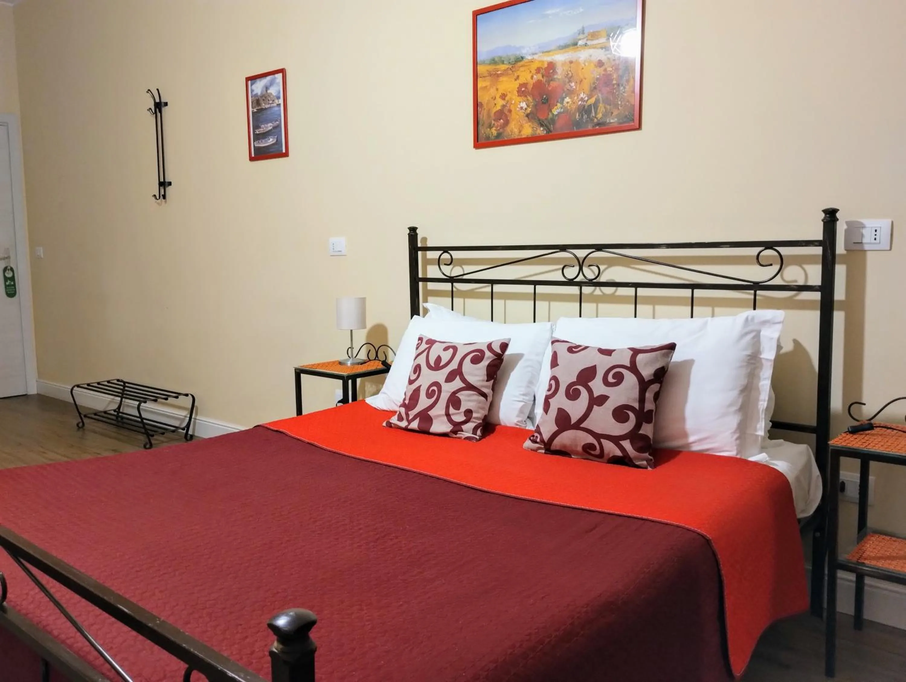 Bed in Al Quadrato D'Oro rooms