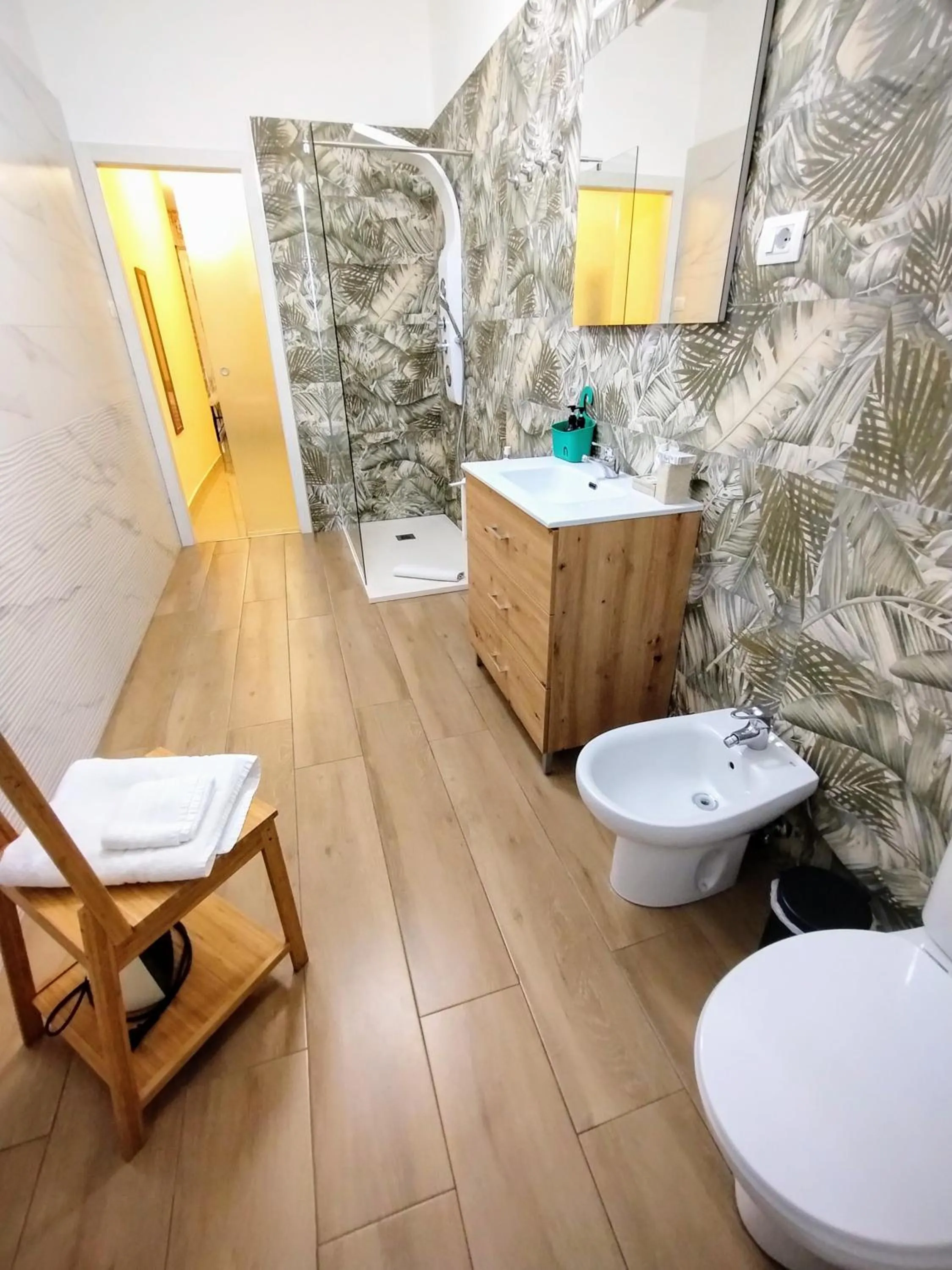 Shower in Al Quadrato D'Oro rooms