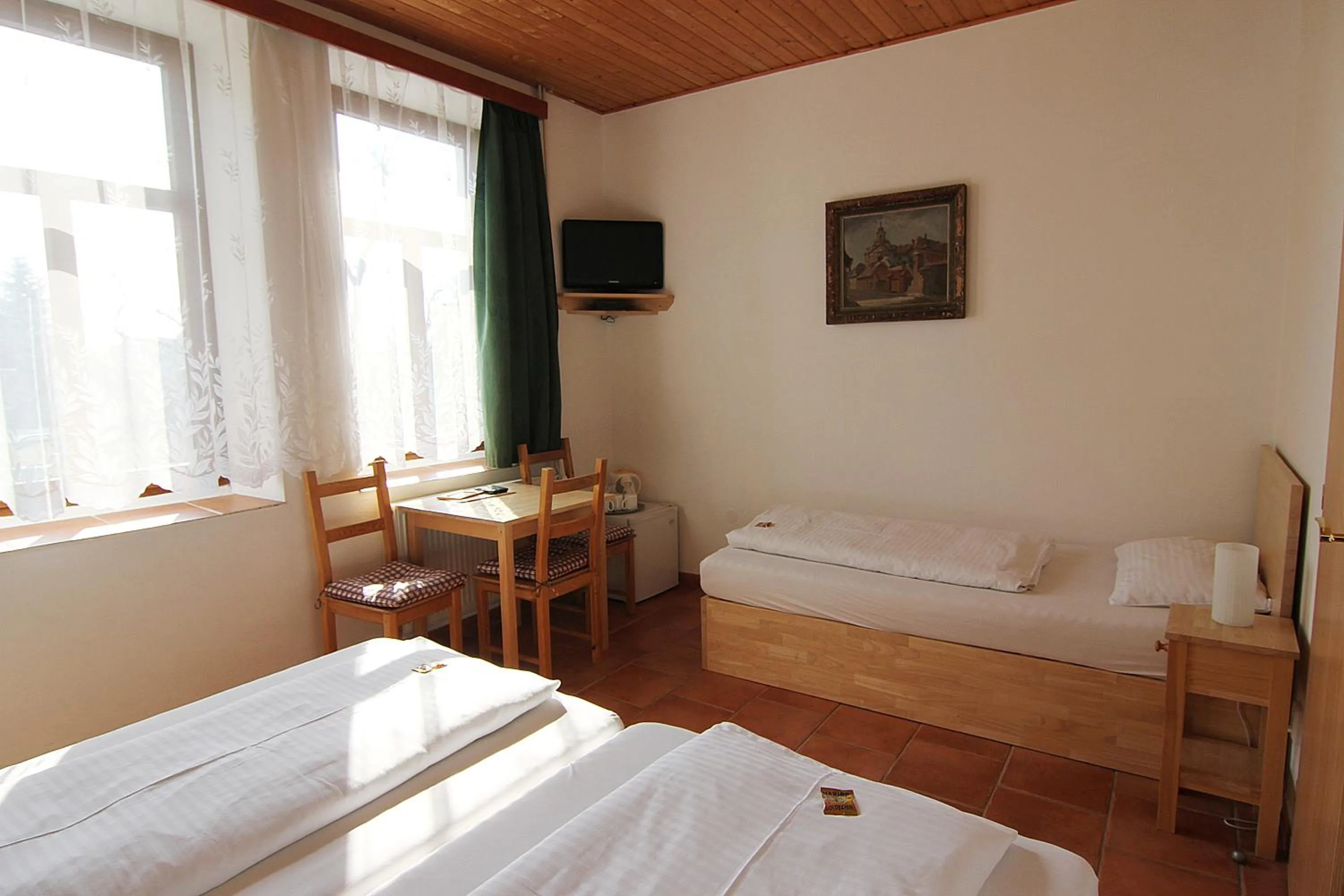 Bedroom, Bed in Hotel Kreta