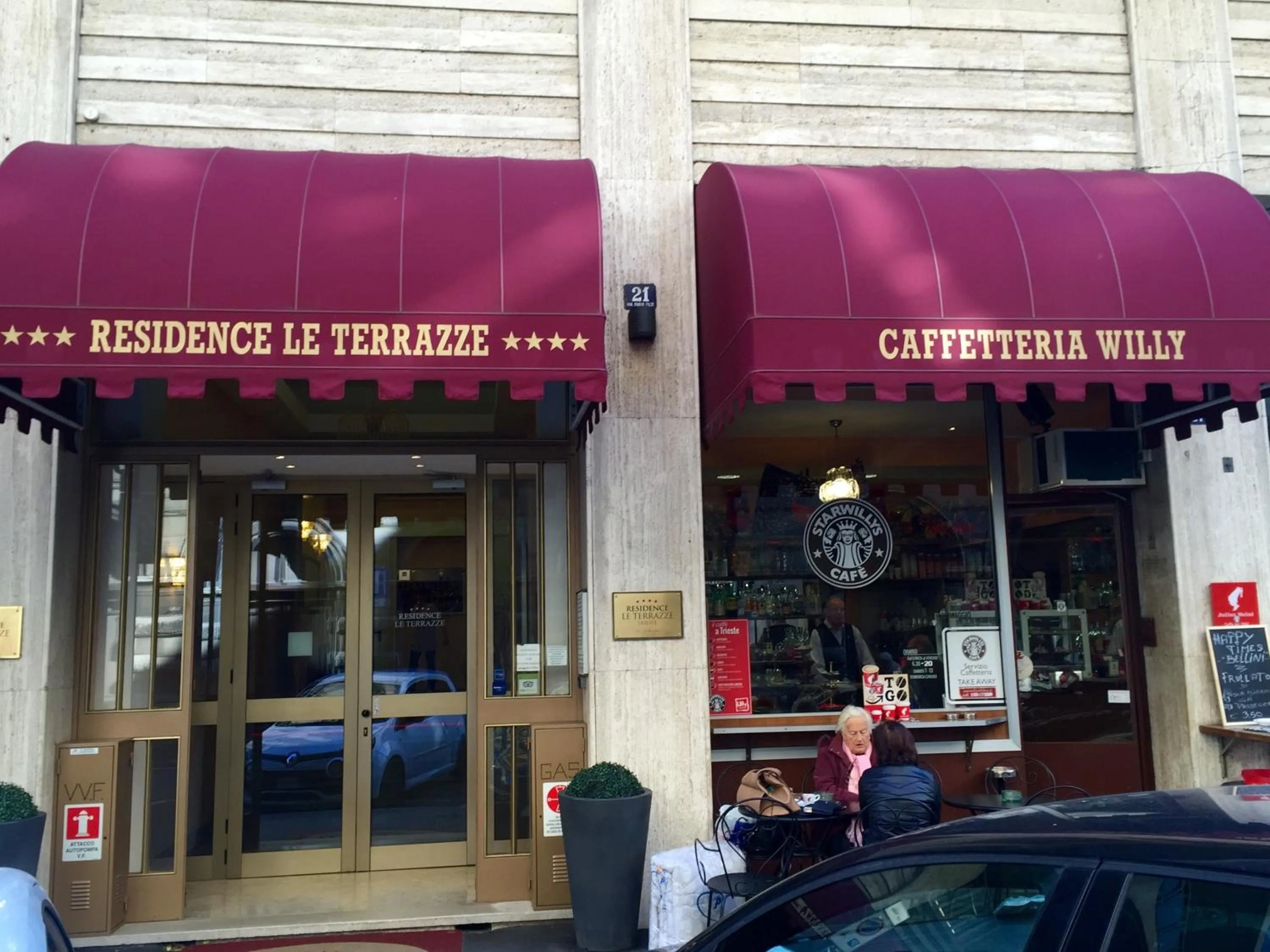 Facade/entrance in Residence Le Terrazze