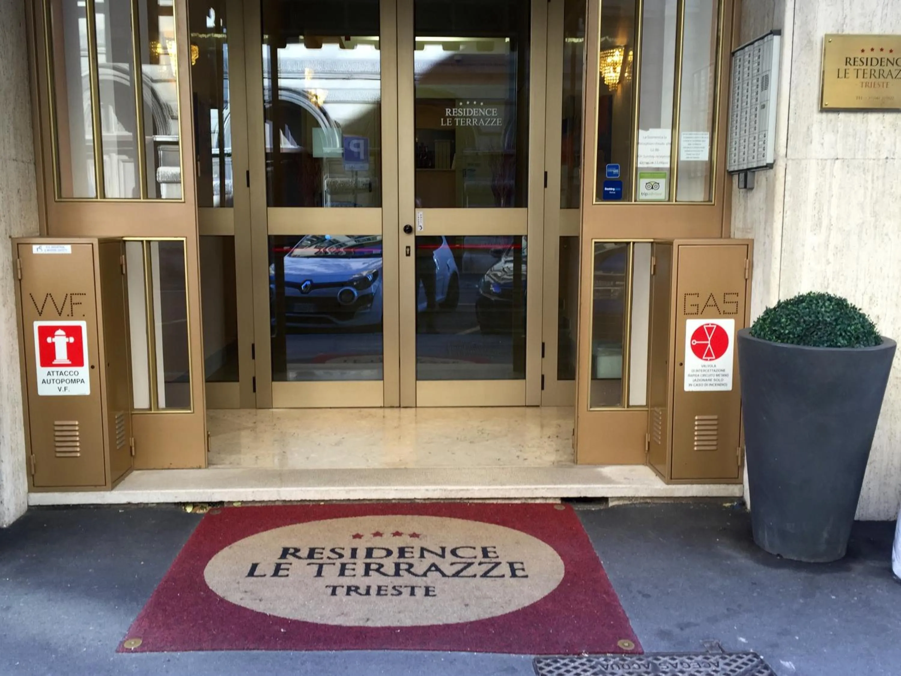 Facade/entrance in Residence Le Terrazze