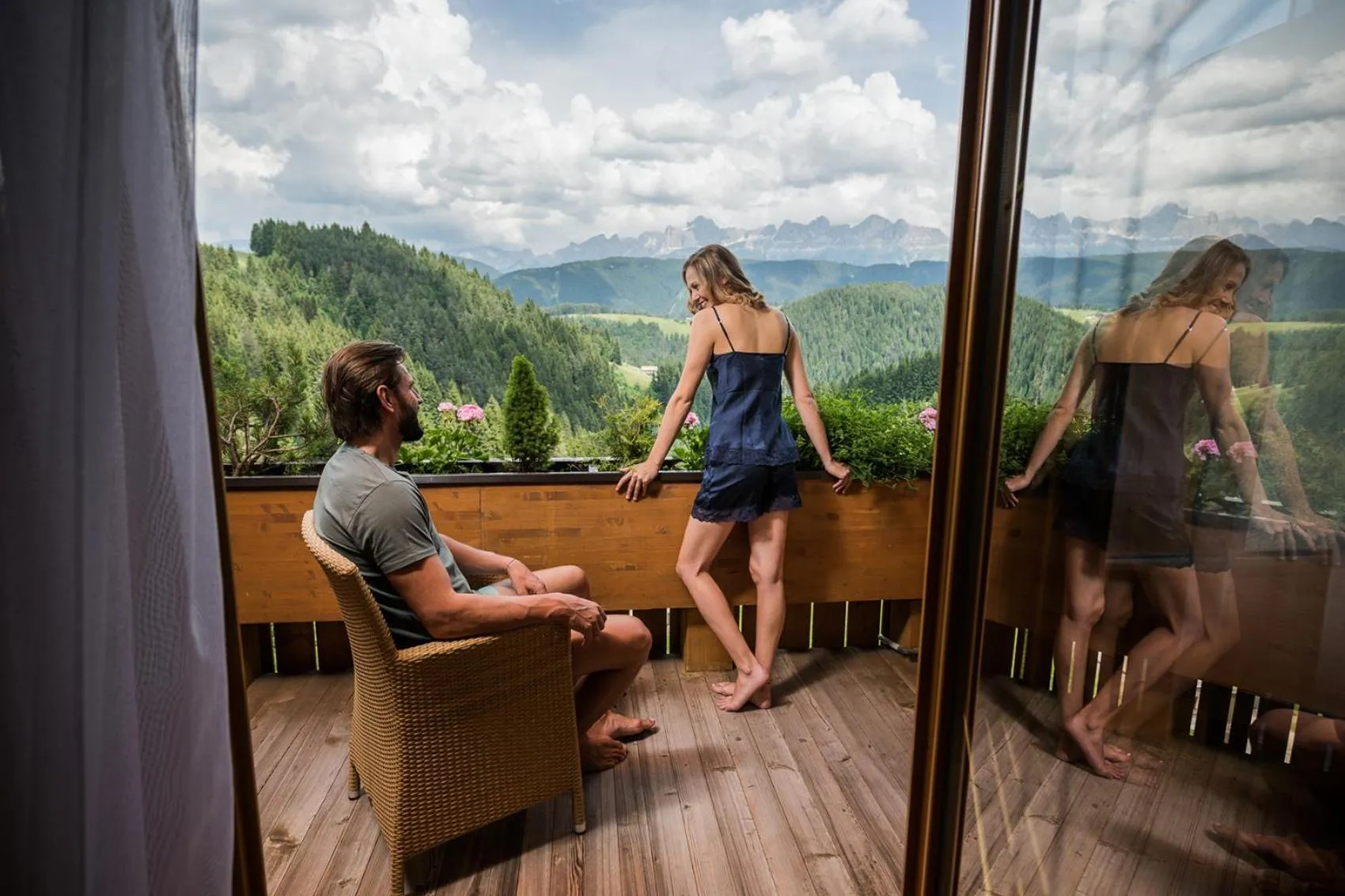 Balcony/Terrace in Ganischgerhof Mountain Resort & Spa