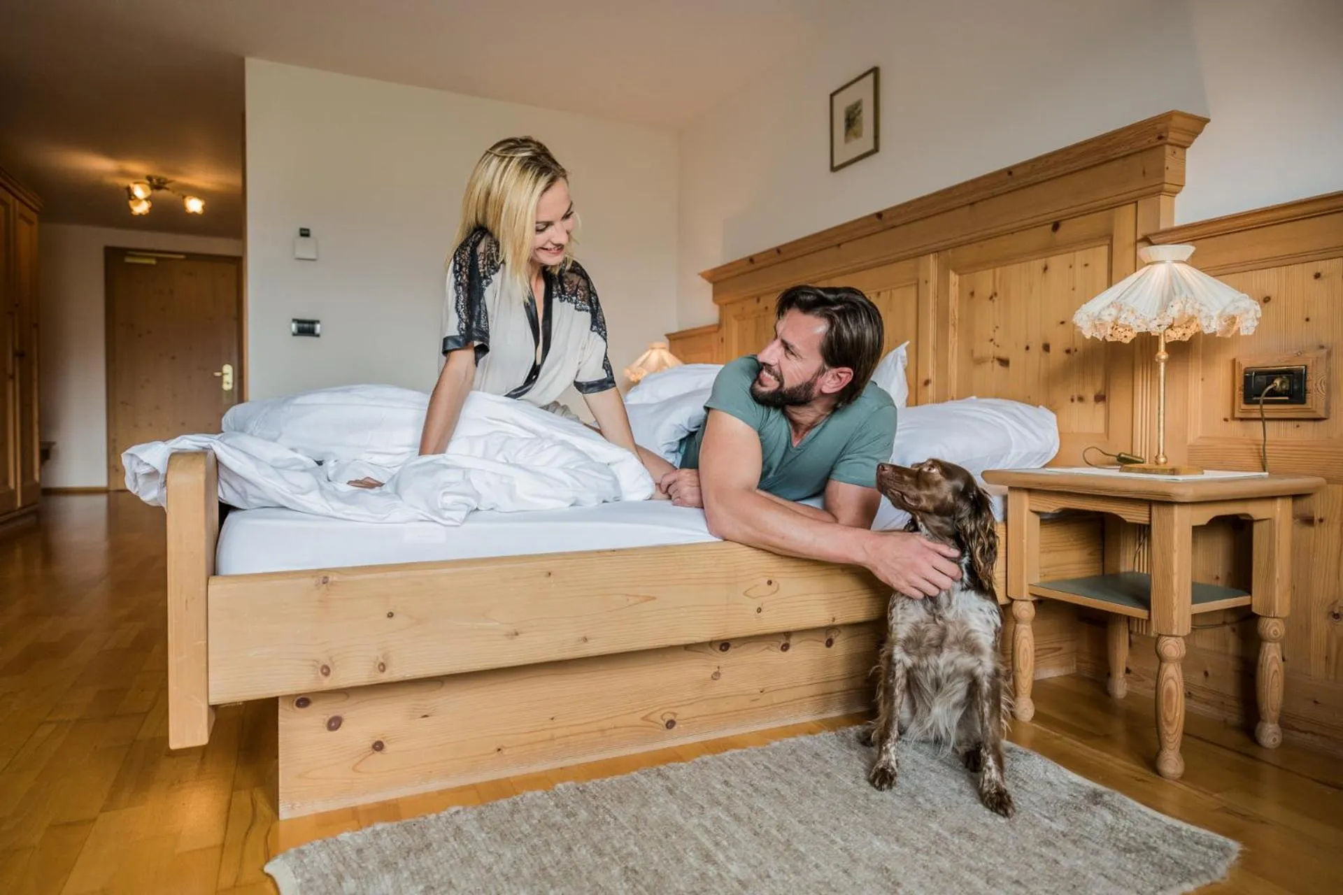 Bed in Ganischgerhof Mountain Resort & Spa