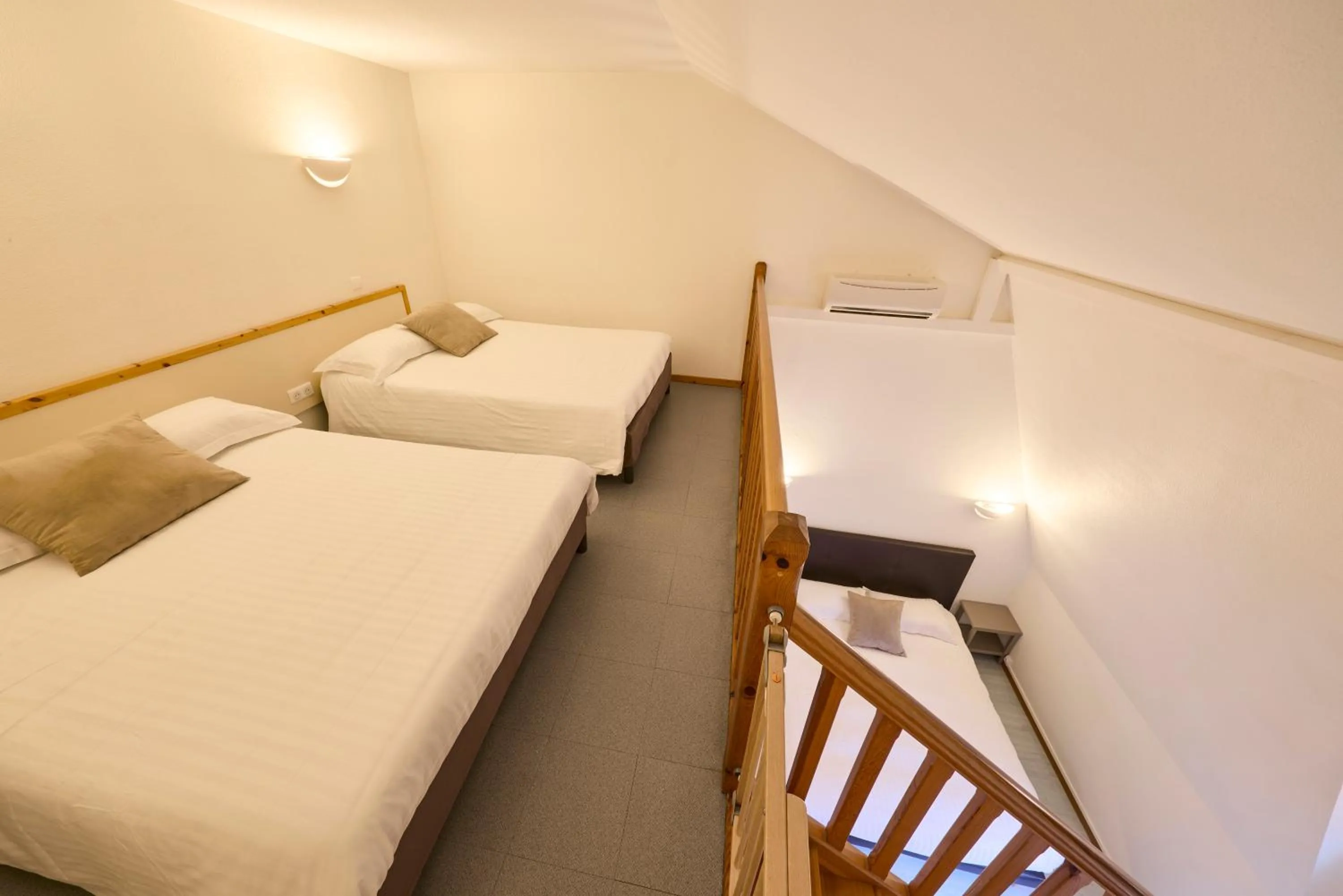 Bedroom, Bed in Hôtel-Restaurant Le Calice Du Gevaudan - A75