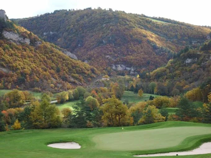 Mountain view in Hôtel-Restaurant Le Calice Du Gevaudan - A75