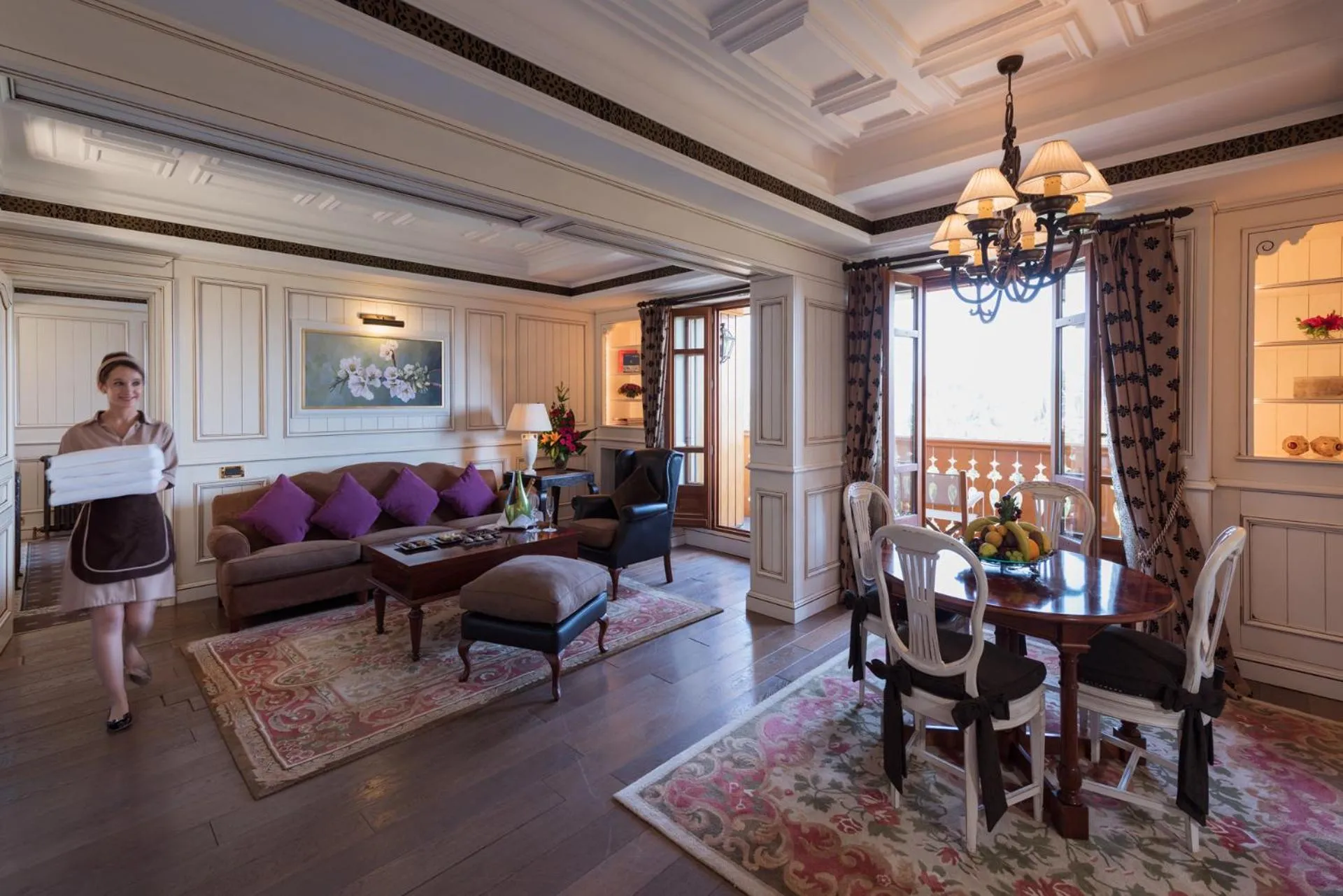 Living room in Michlifen Resort & Golf