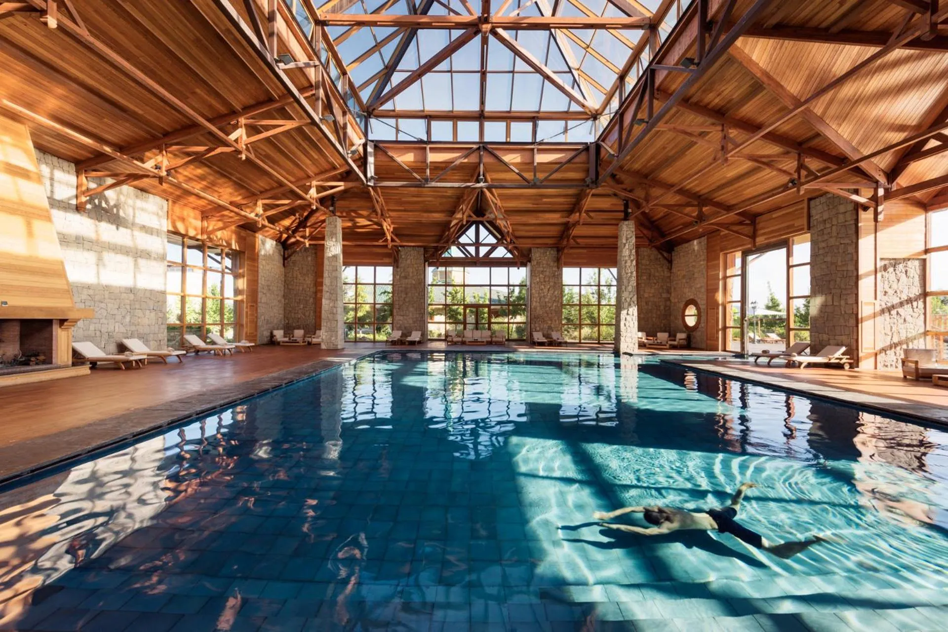 Garden view in Michlifen Resort & Golf