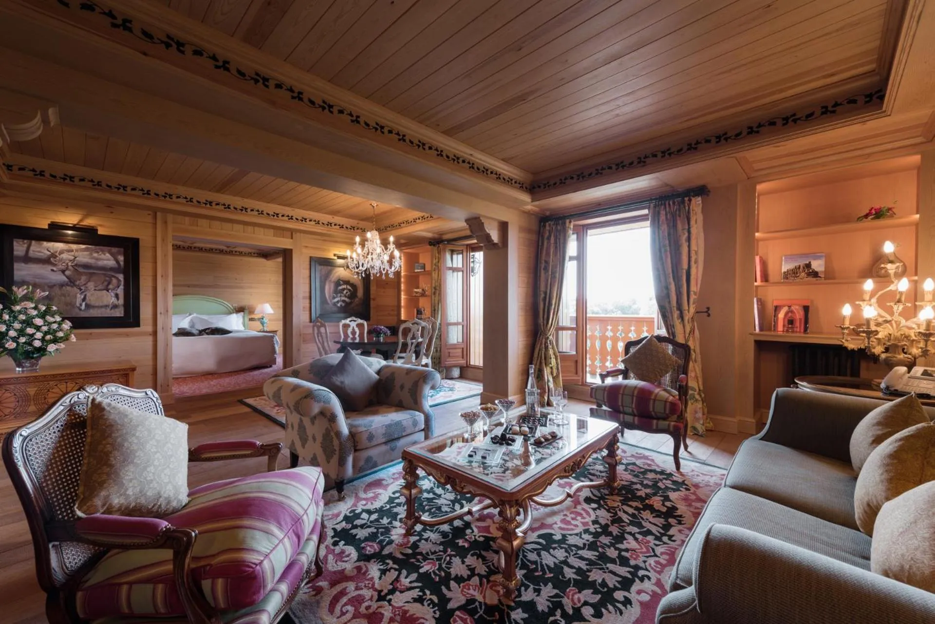 Living room in Michlifen Resort & Golf