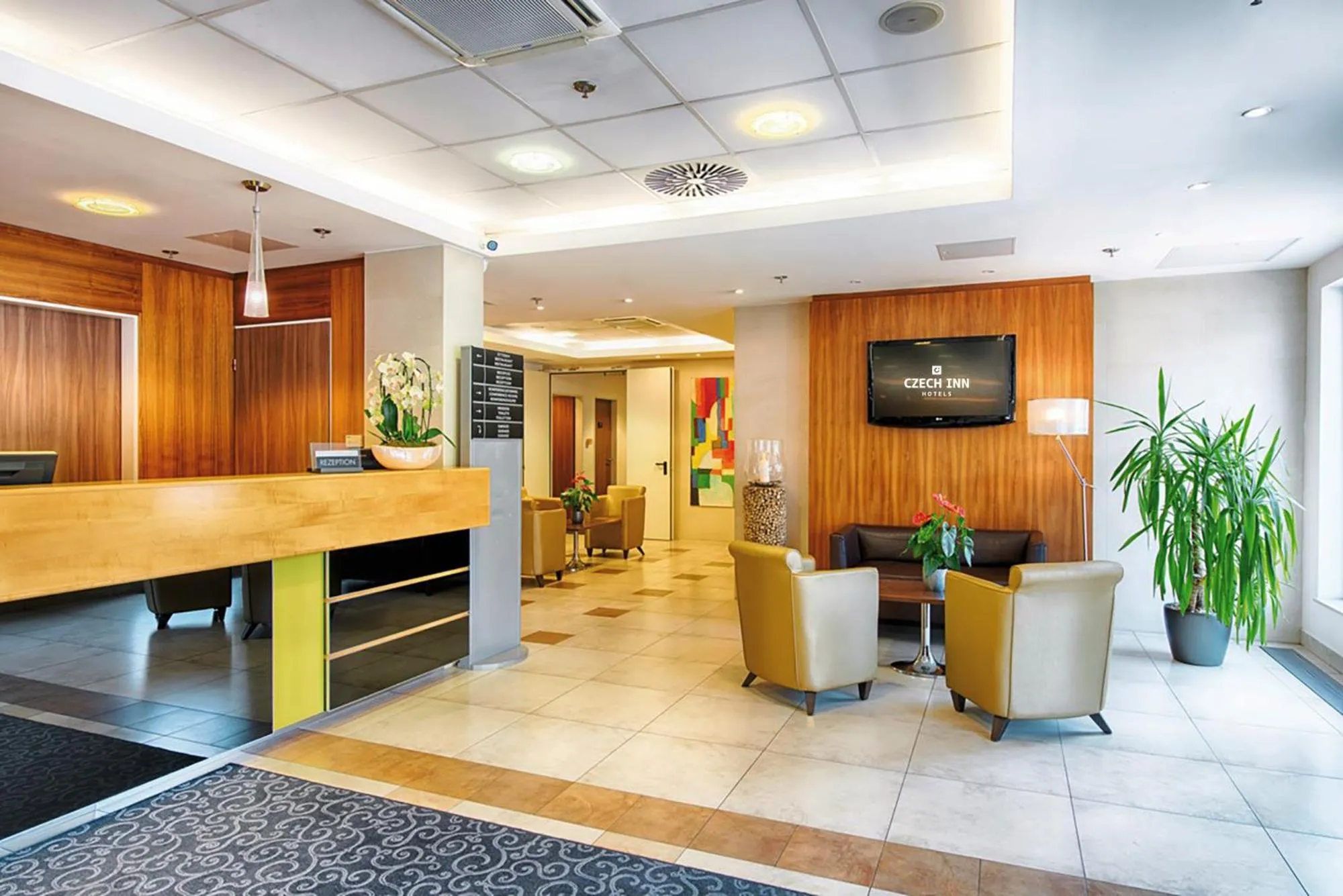 Lobby or reception in Ferenc Hotel Budapest