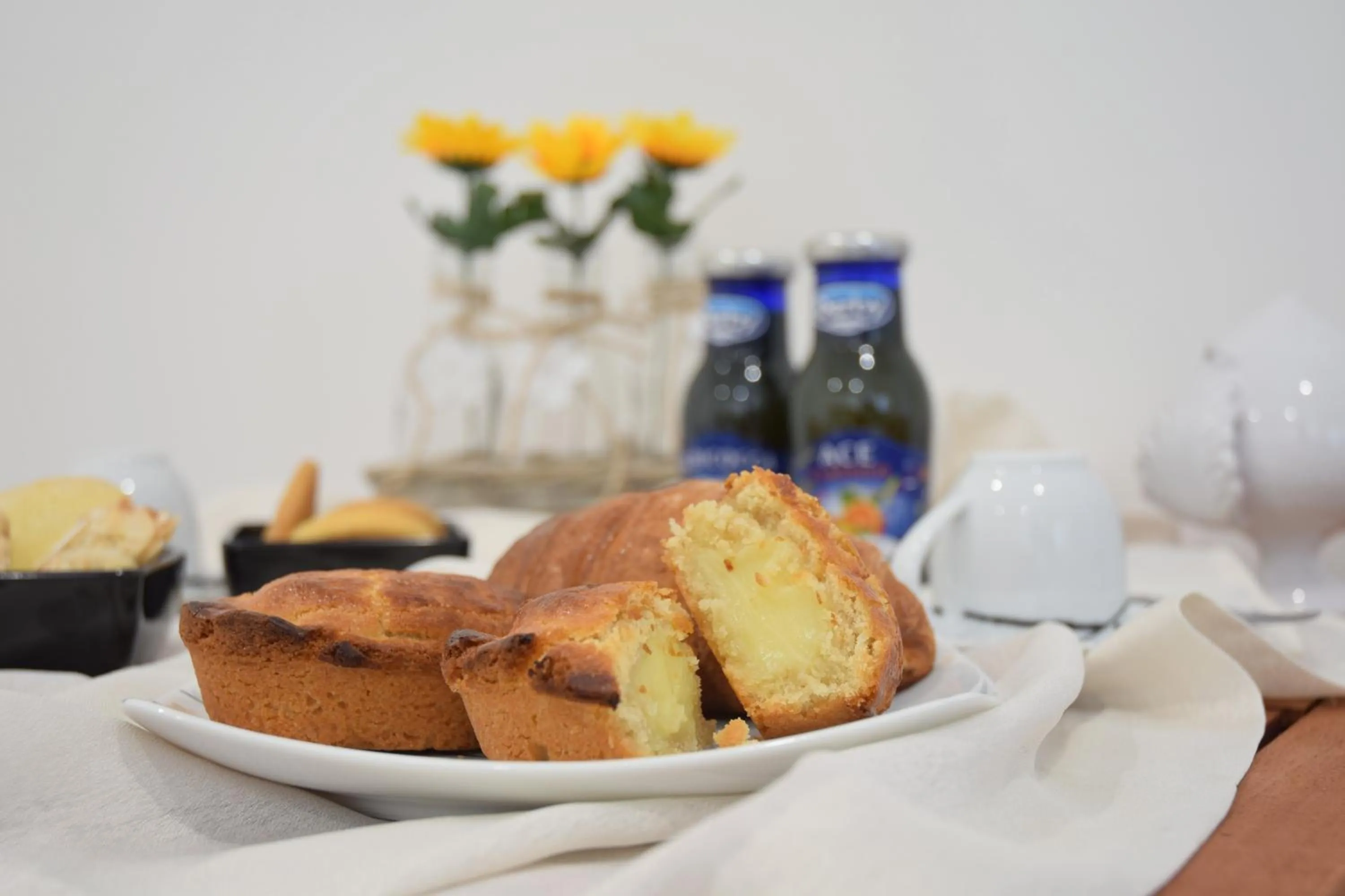 Food and drinks in B&B La Focara