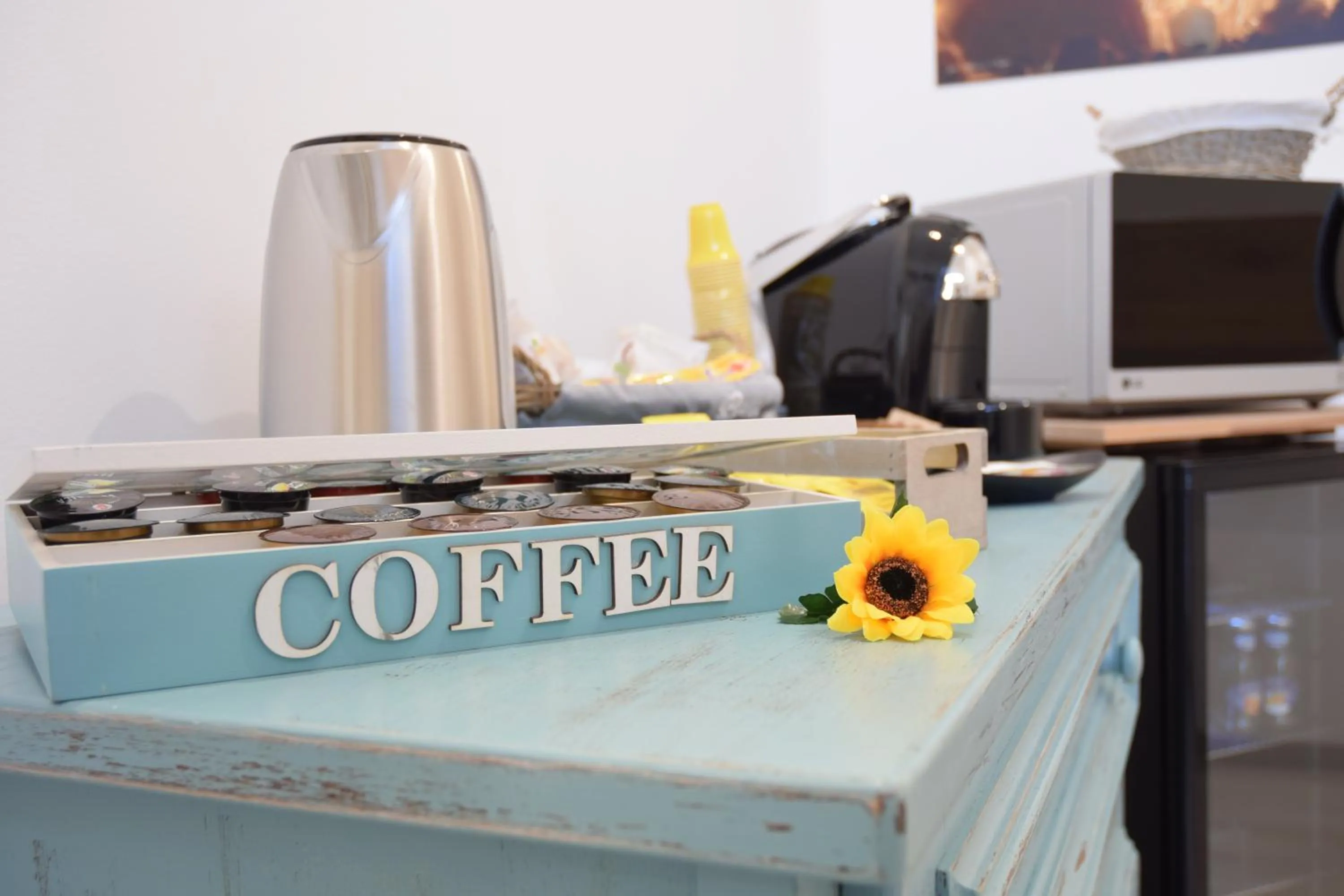 Food and drinks in B&B La Focara