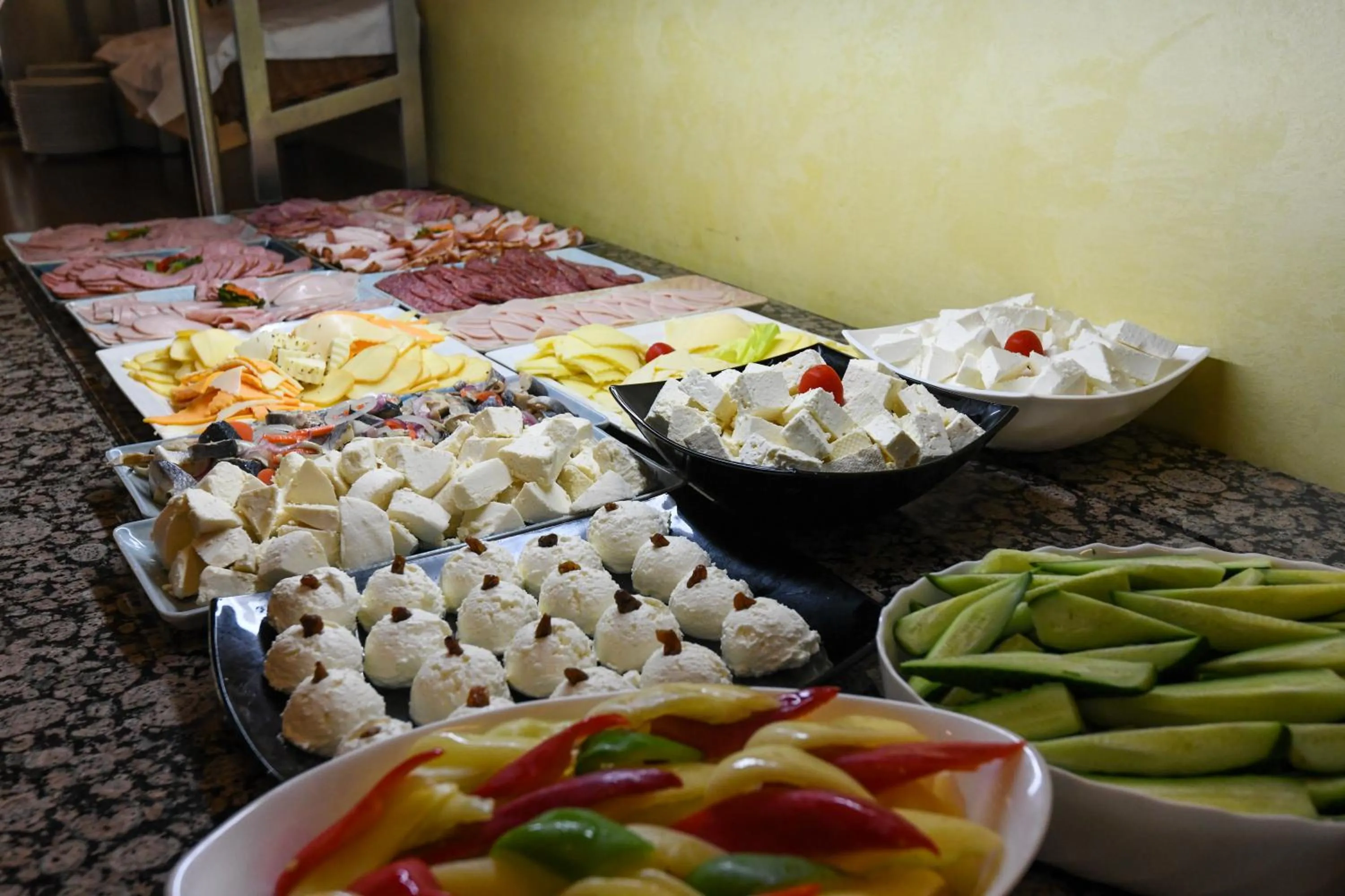 Breakfast in Hotel Saturn