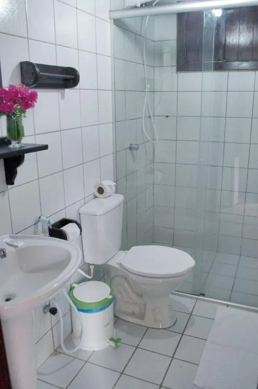 Bathroom in Eurosol Pousada das Canoas