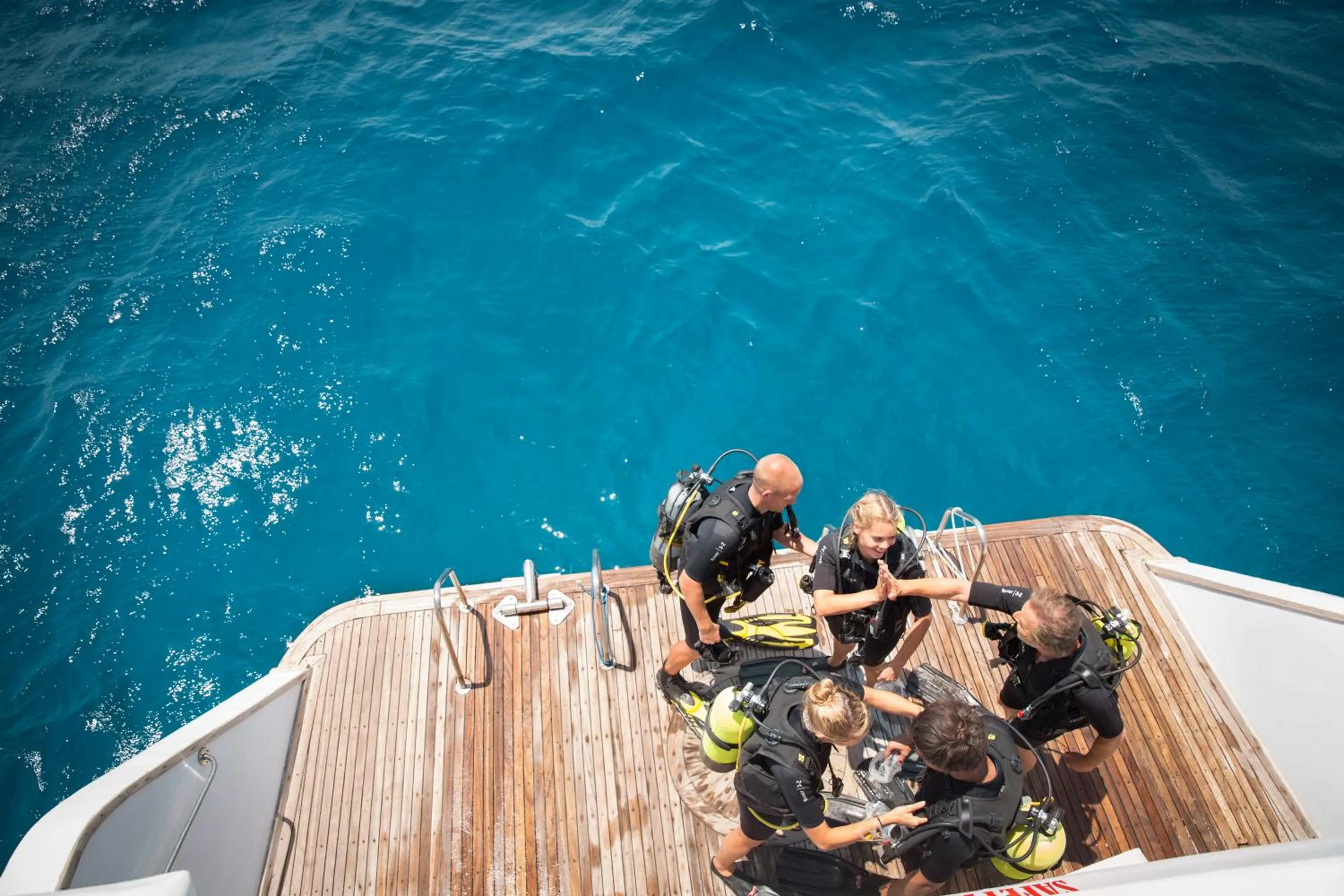 Diving in Robinson Soma Bay