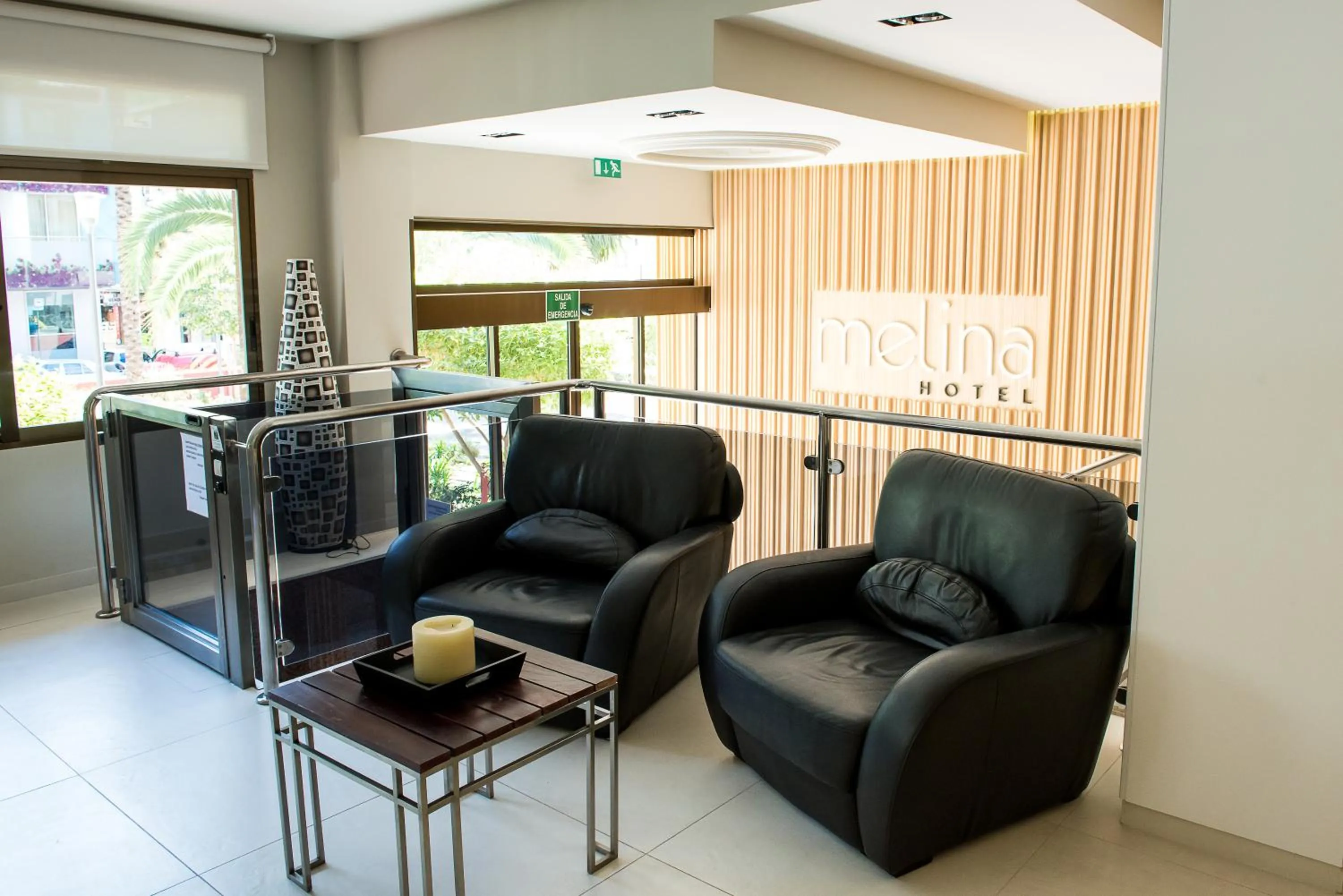 Lobby or reception in Hotel Melina