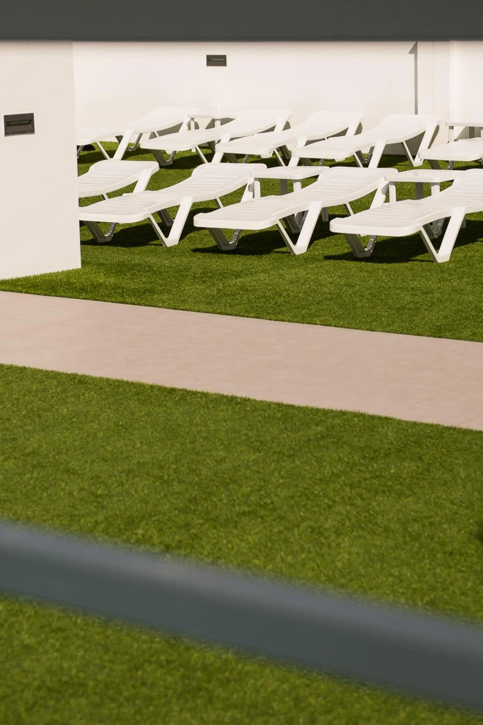 Garden in Hotel Melina