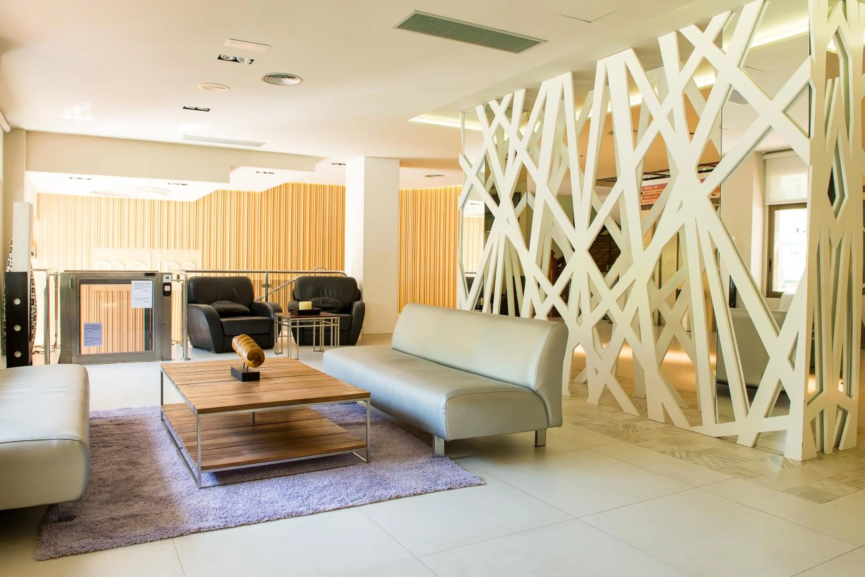 Lobby or reception in Hotel Melina