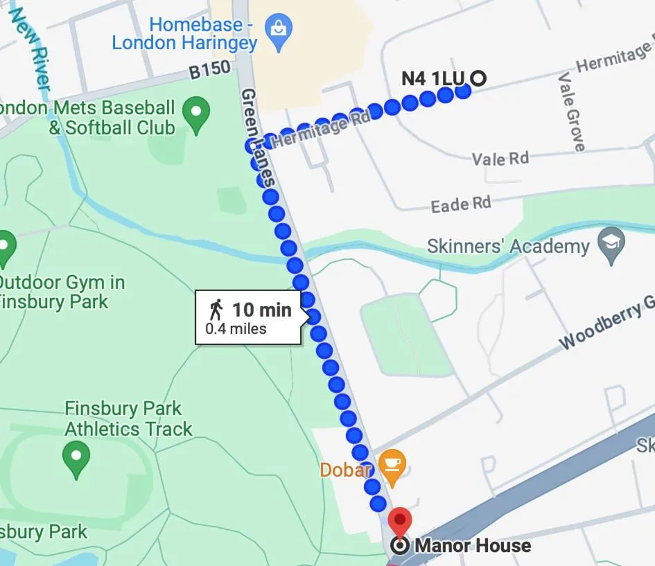 Location in Manor House Studios By Morethanstays