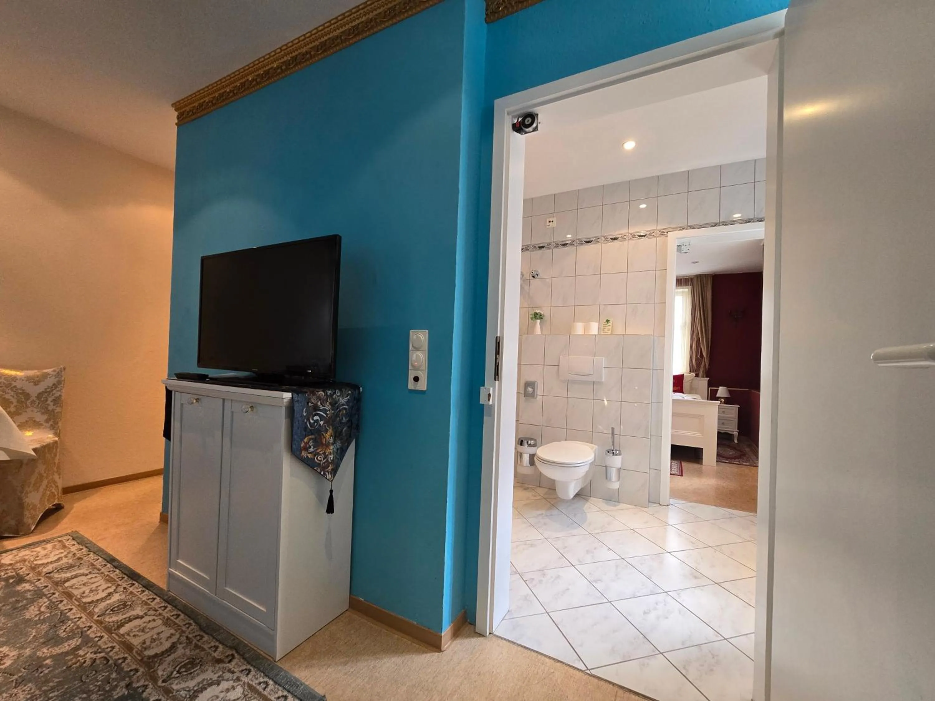 Toilet in Hotel & Café Schachtenburg