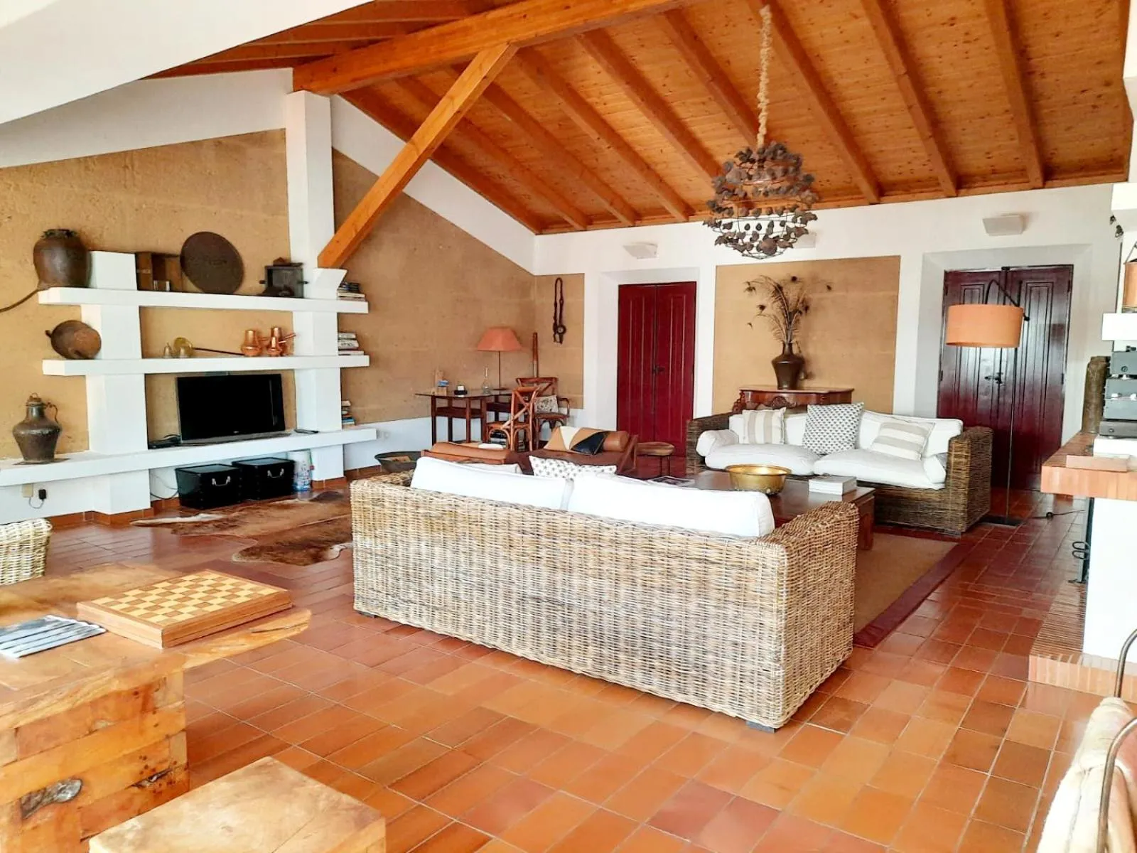 Living room in Naturarte Campo - Duna Parque Resorts & Hotels