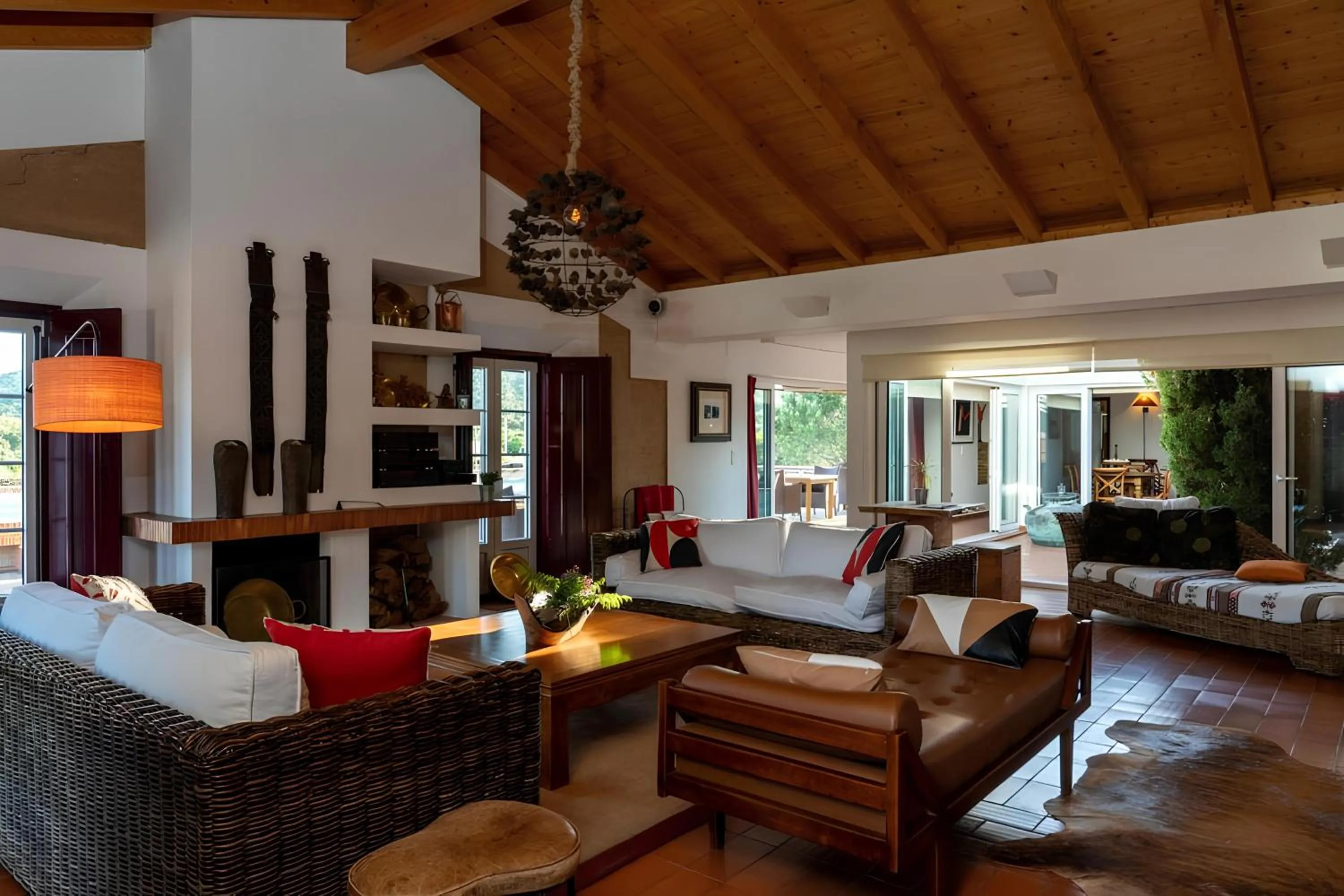 Living room in Naturarte Campo - Duna Parque Resorts & Hotels
