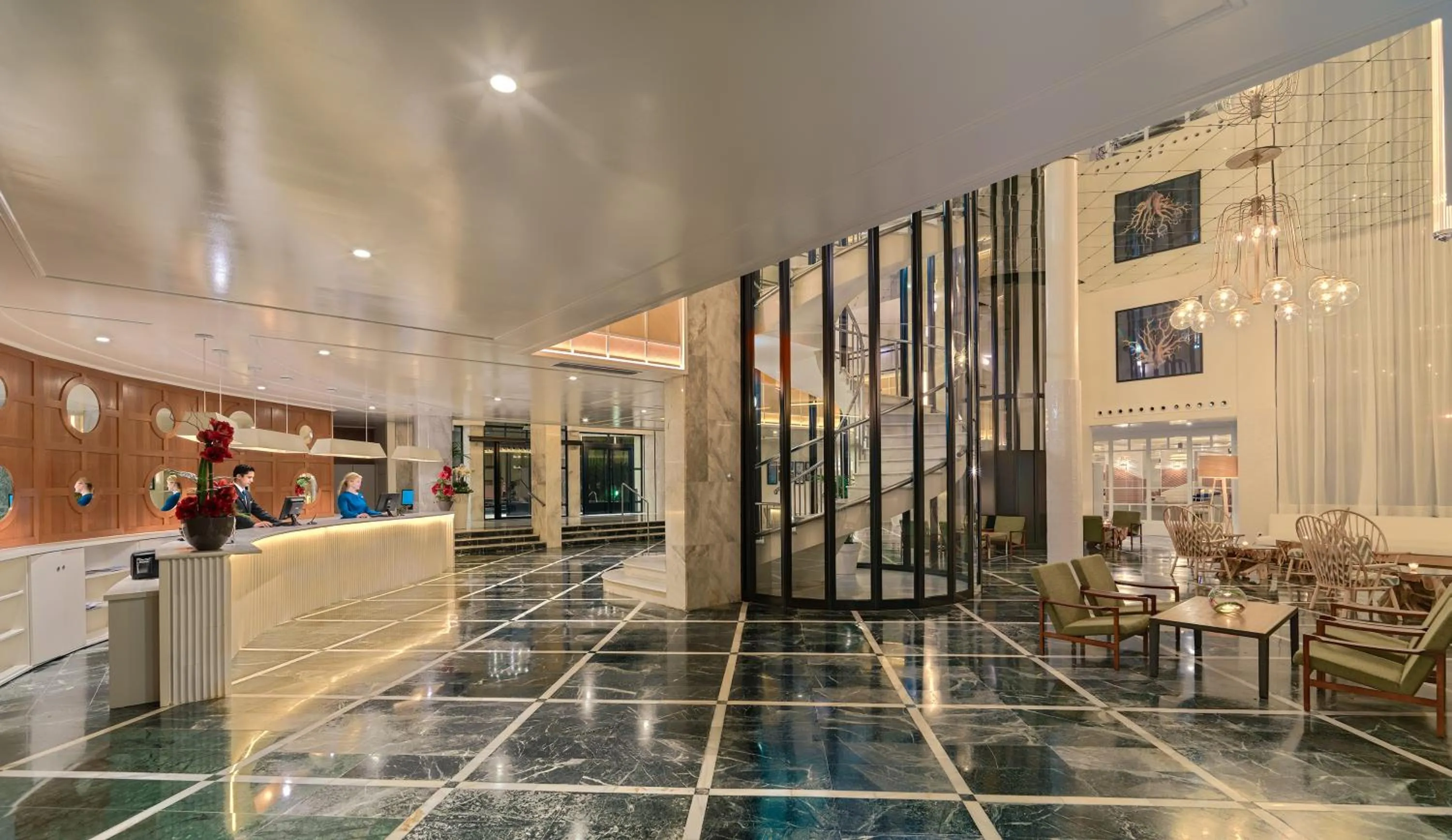 Lobby or reception in H10 Cambrils Playa