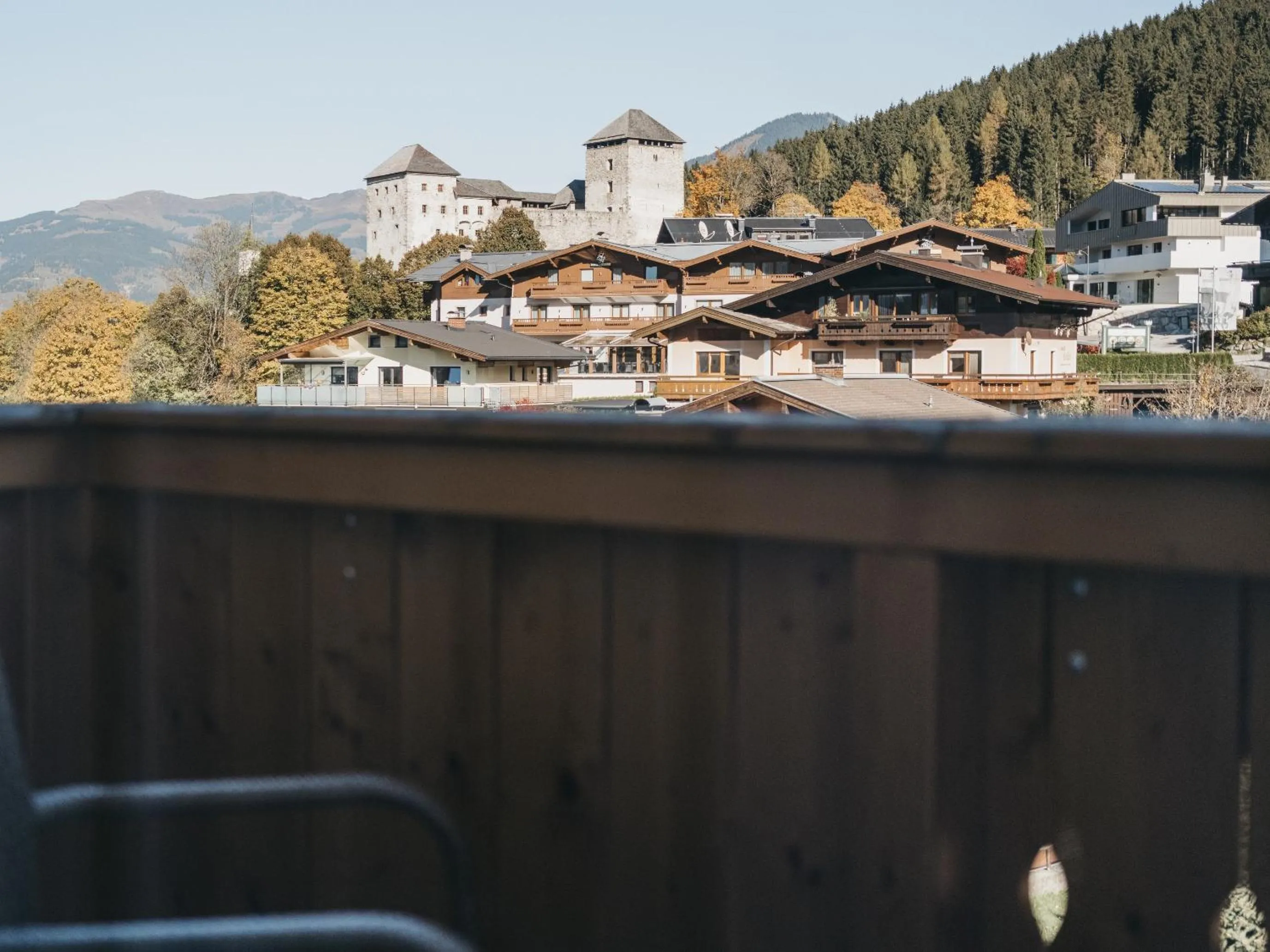Balcony/Terrace in Hotel Vier Jahreszeiten by VAYA
