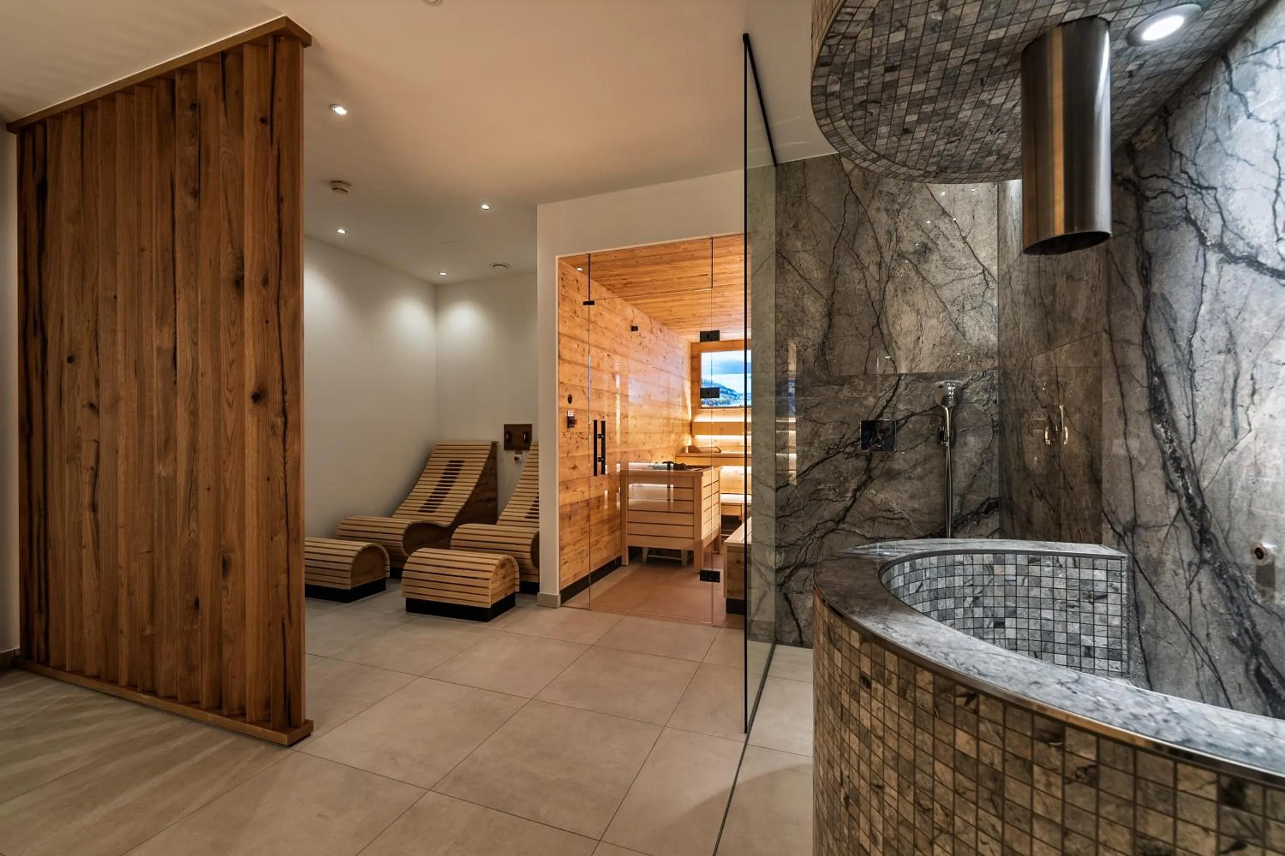 Sauna in Hotel Vier Jahreszeiten